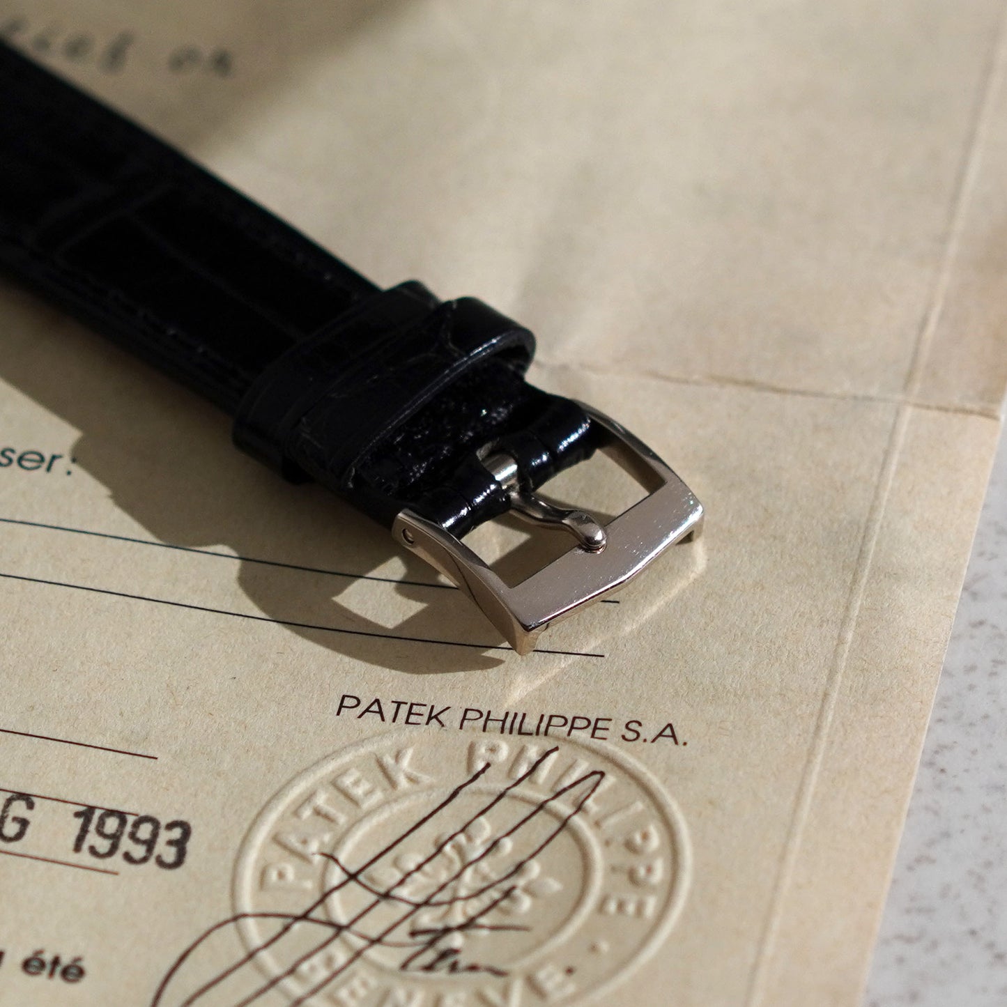 Patek Philippe Calatrava 3998G, White Gold