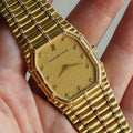 Audemars Piguet Bamboo, Manual wind, AP Logo Dial, Yellow Gold