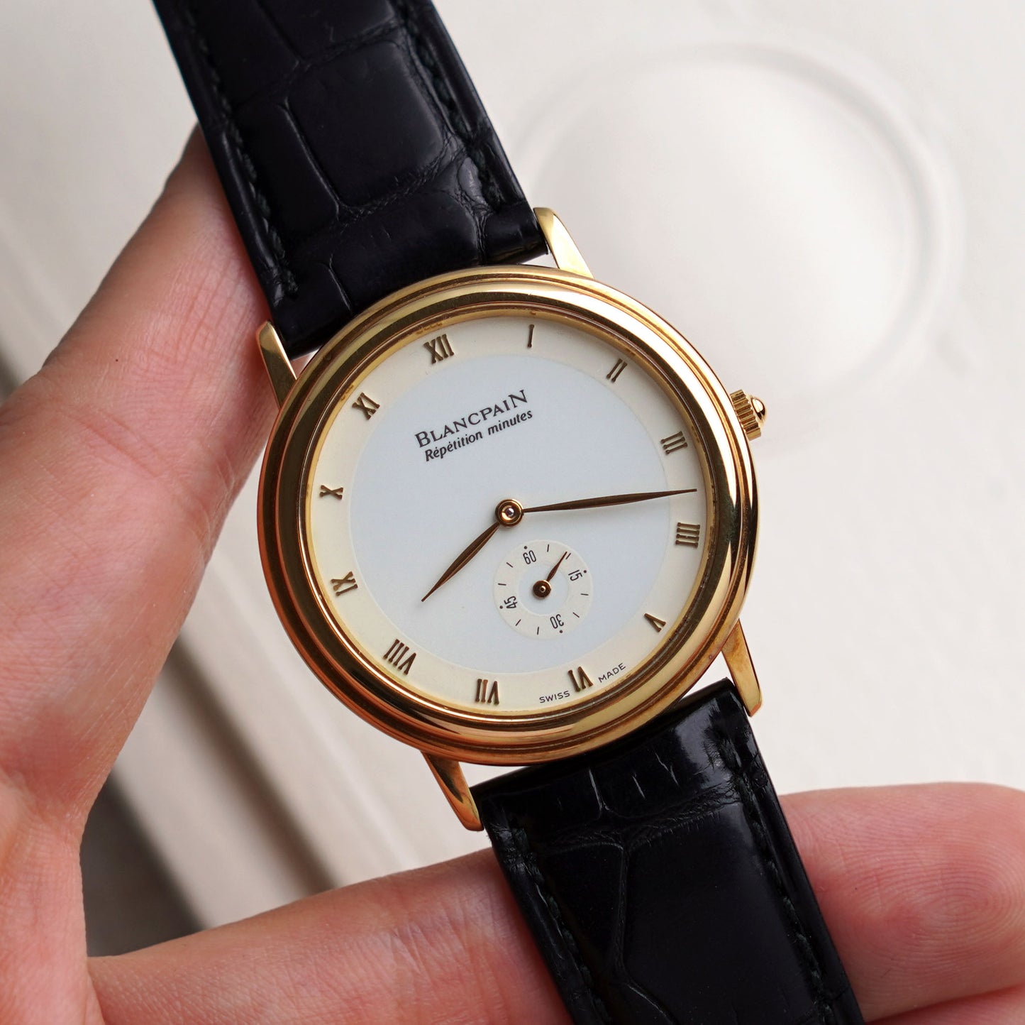 Blancpain Villeret Minute Repeater, Yellow Gold