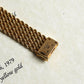 Patek Philippe Manual-wind Bracelet Watch, Coral dial, Yellow Gold