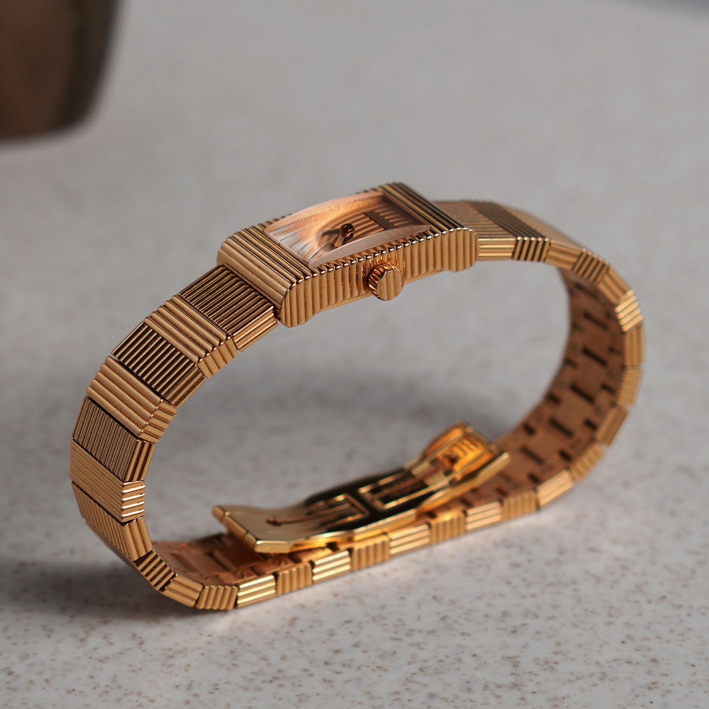 Boucheron Reflet Bracelet Watch, Pink Gold