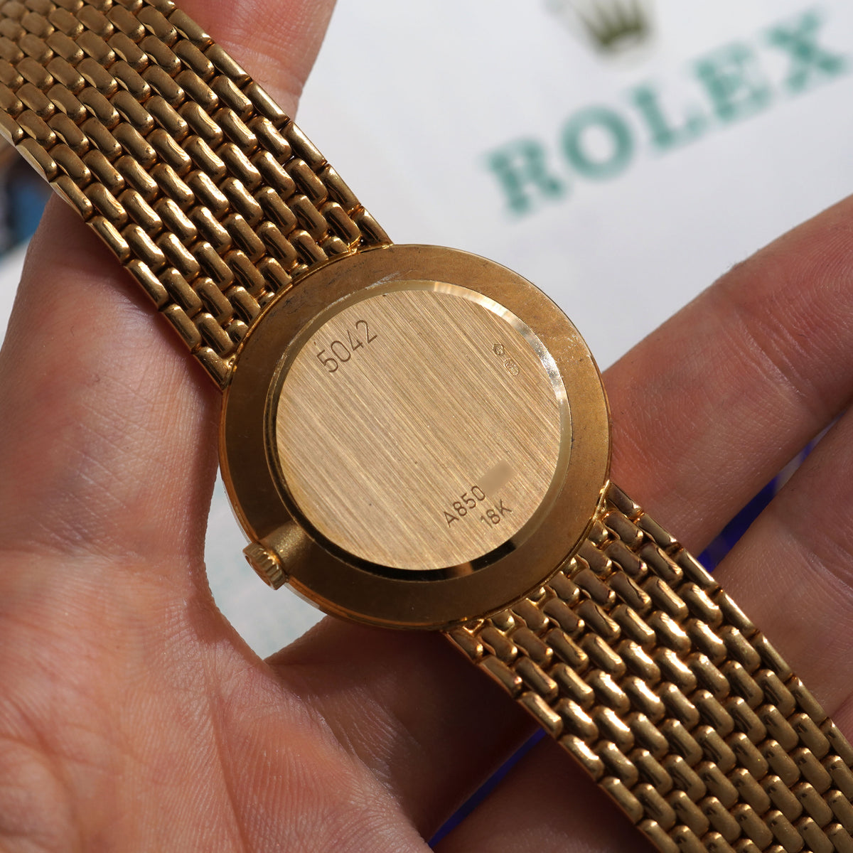 Rolex Cellini, Ref. 5042/8, Yellow Gold
