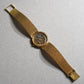 Audemars Piguet Skeleton Bracelet Watch, Diamond-set Bezel, Yellow Gold
