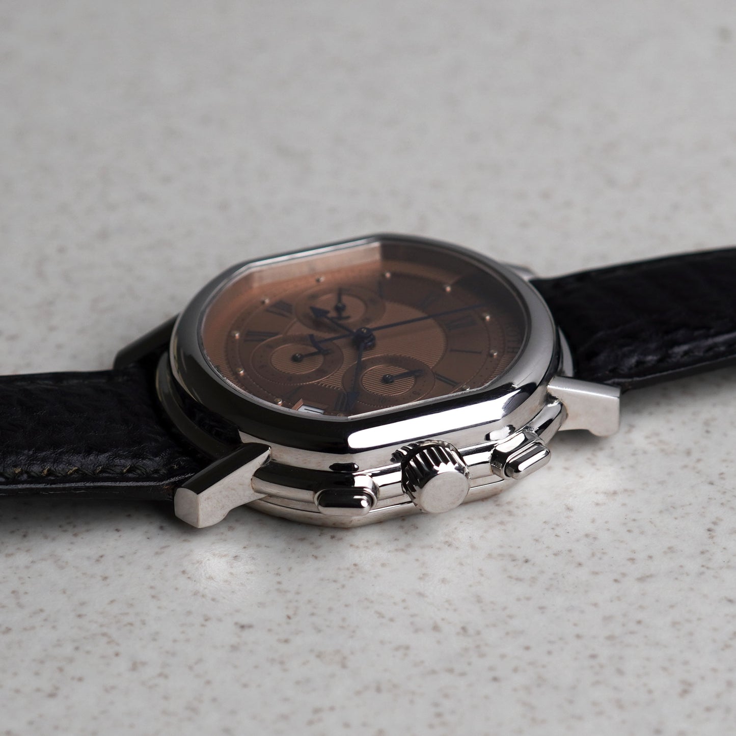 Daniel Roth Salmon Dial Chronograph, Ref. S247, Steel