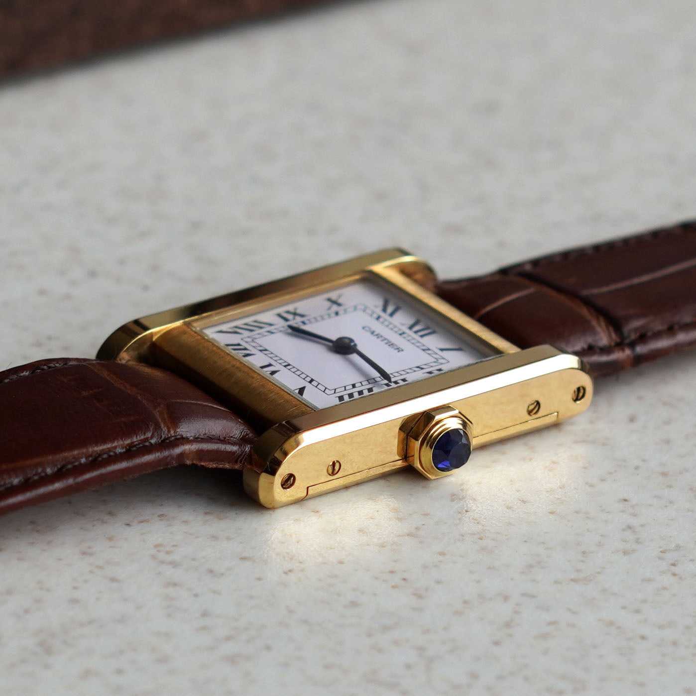 Cartier Tank Normale, Yellow Gold