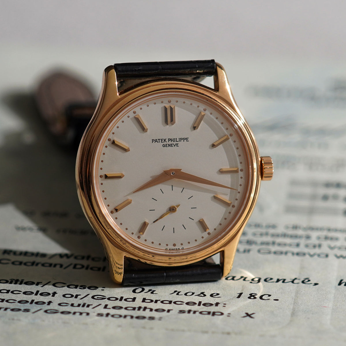 Patek Philippe Calatrava, Ref. 3923, Rose Gold