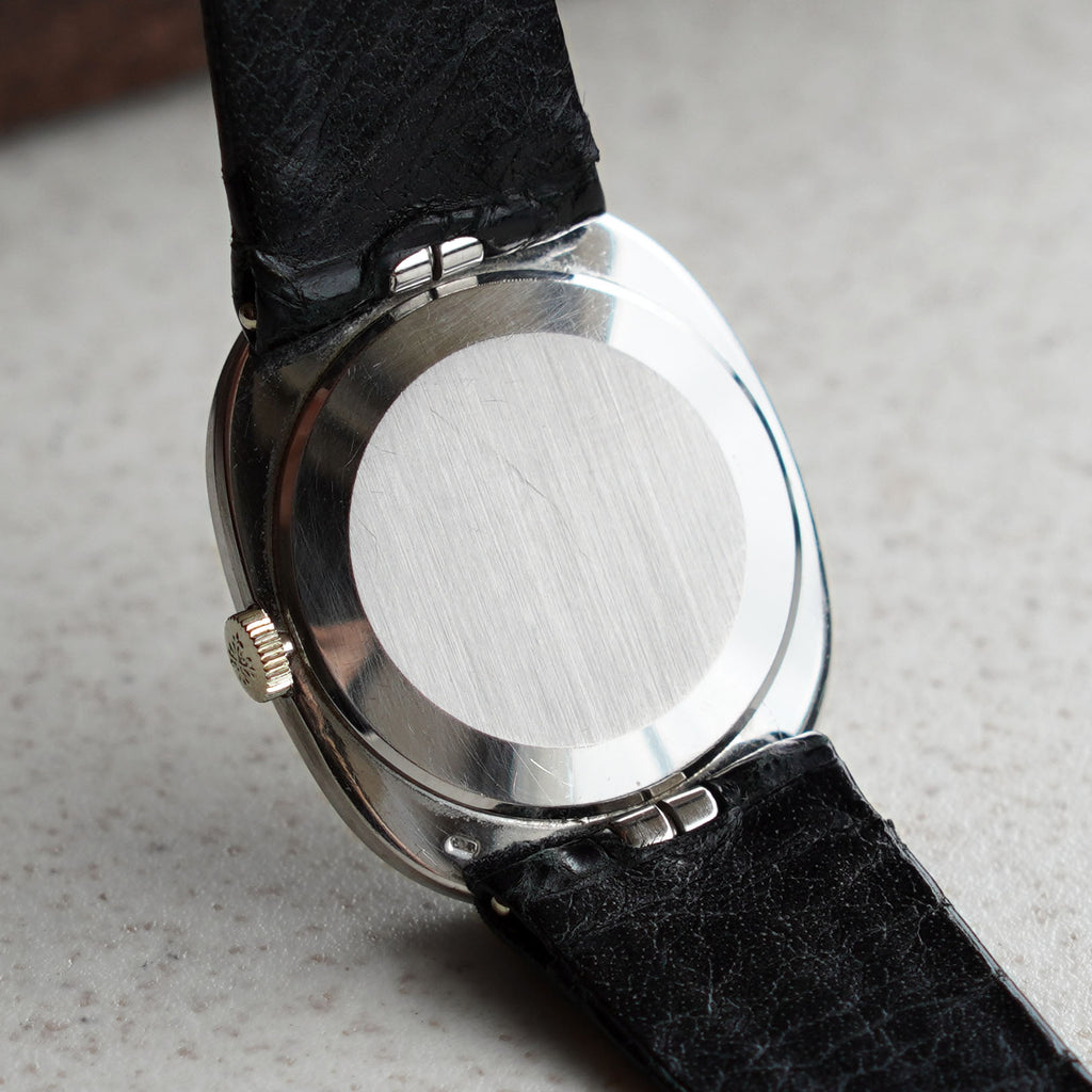 Patek Philippe Ellipse Silver Sigma Dial, Ref. 3648, White Gold