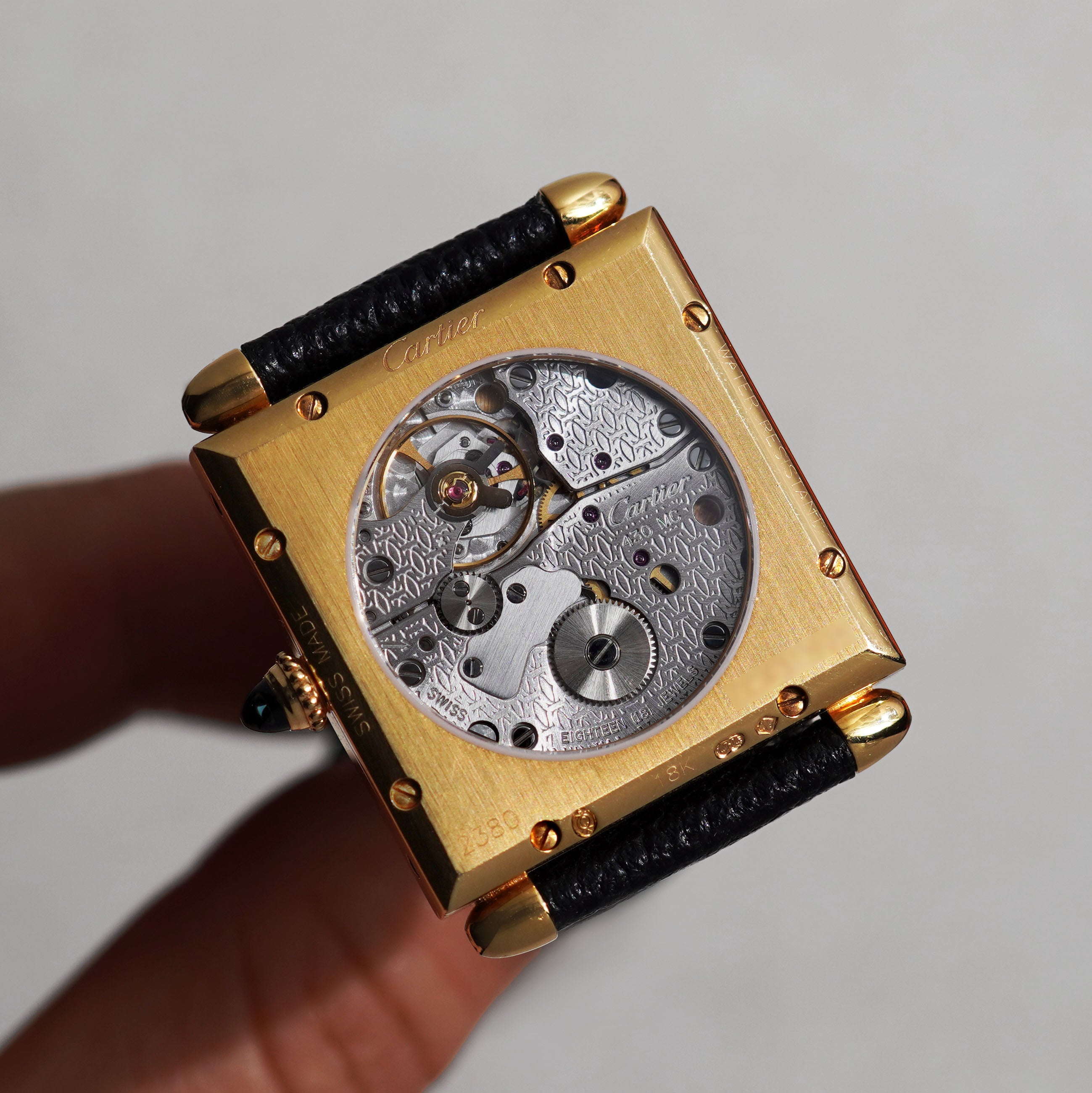 Cartier Tank Obus Mécanique, Ref. 2380, Yellow Gold