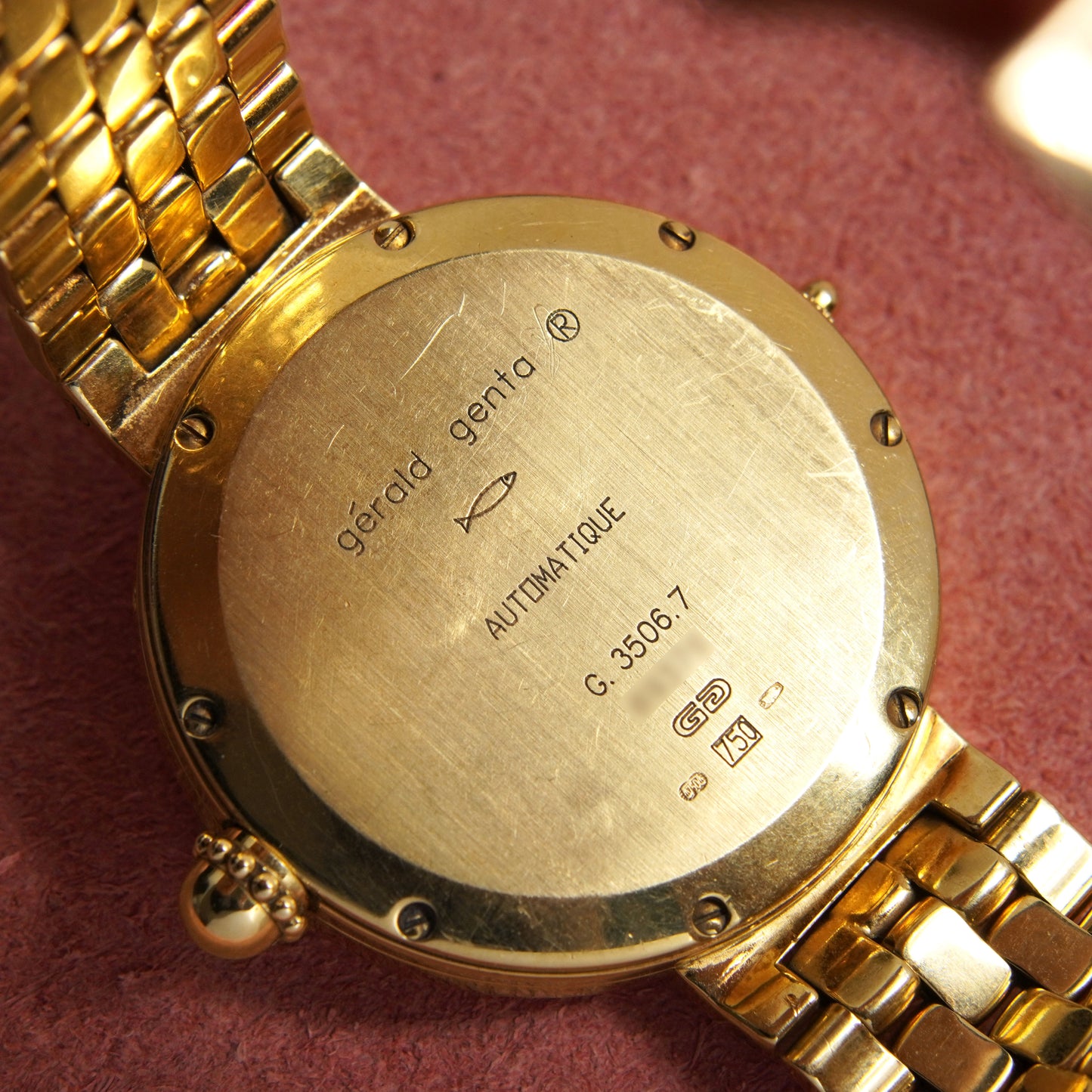 Gerald Genta GMT Date, Yellow Gold