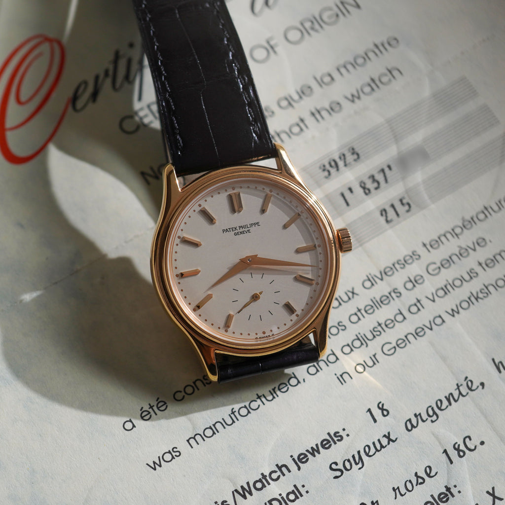 Patek Philippe Calatrava, Ref. 3923, Rose Gold