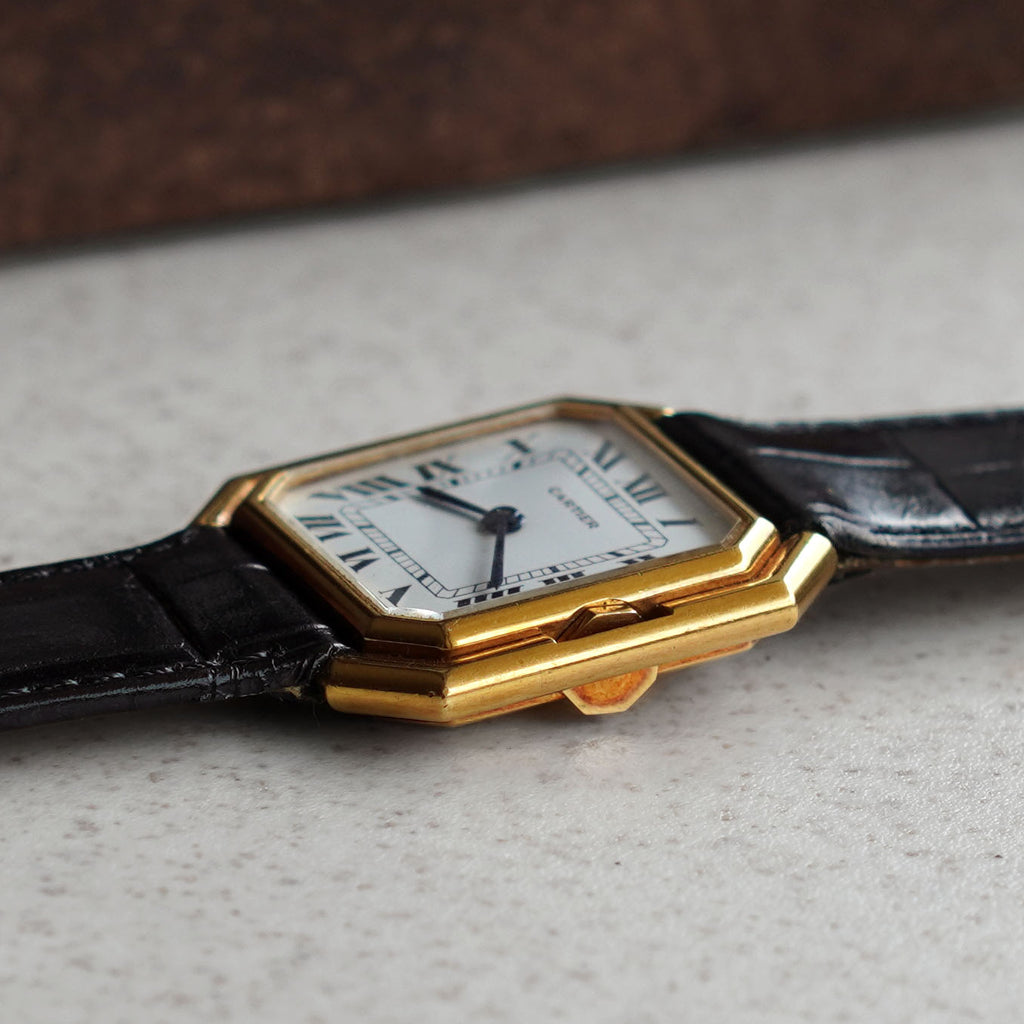 Cartier Ceinture LM, Ref. 78099, Swiss-only “Mark 2” dial, Yellow Gold