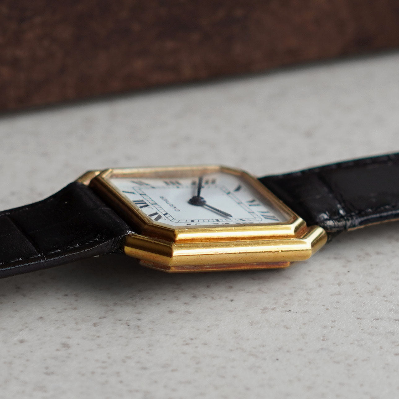 Cartier Ceinture LM, Ref. 78099, Swiss-only “Mark 2” dial, Yellow Gold