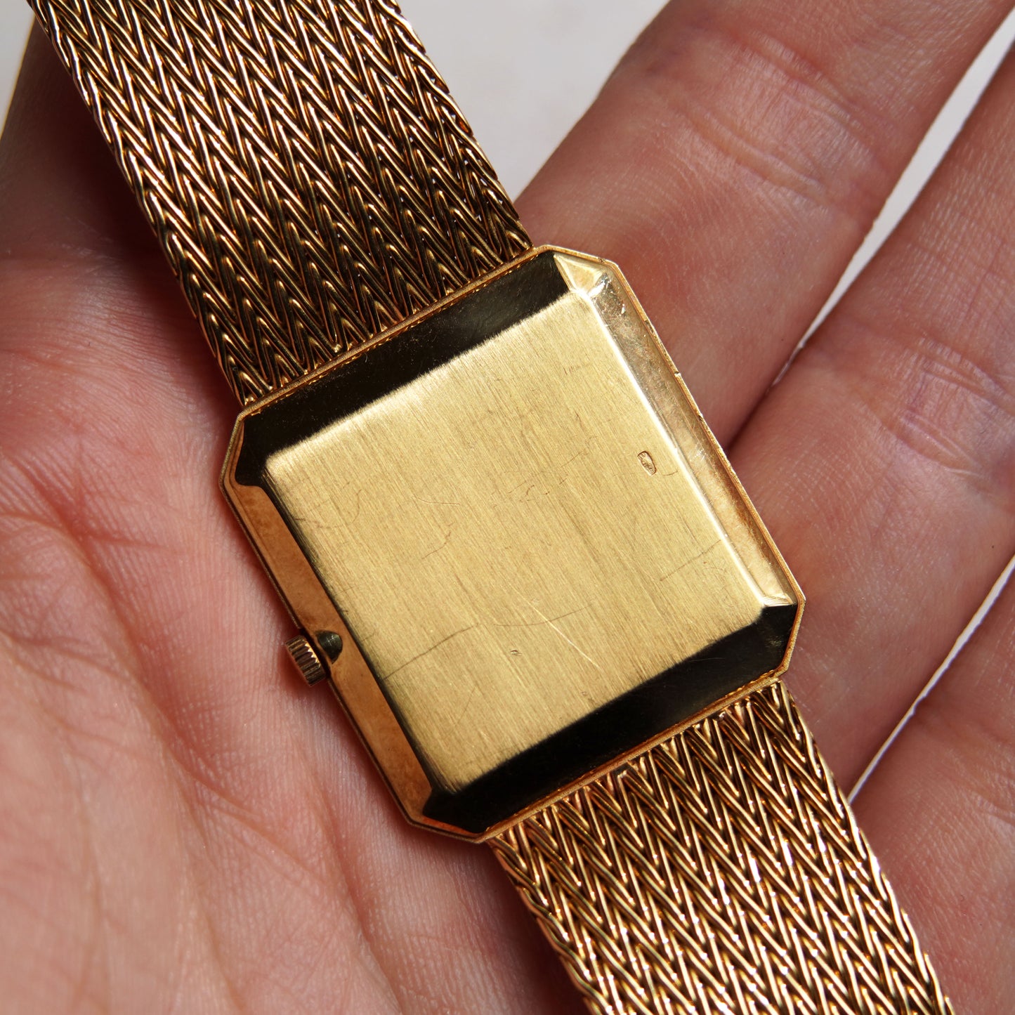 Patek Philippe Octagonal-shaped Bracelet Watch, Yellow Gold
