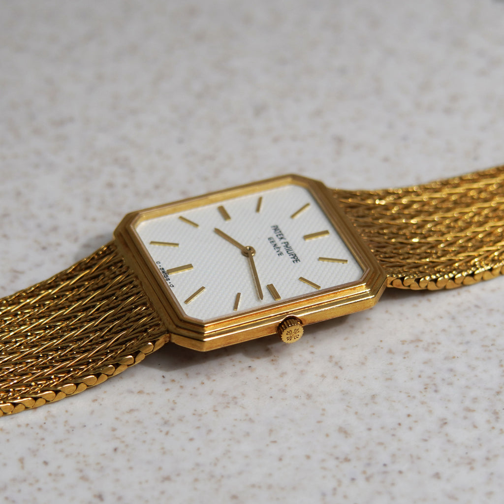 Patek Philippe Octagonal Bracelet Watch, Ref. 3763/1, Yellow Gold