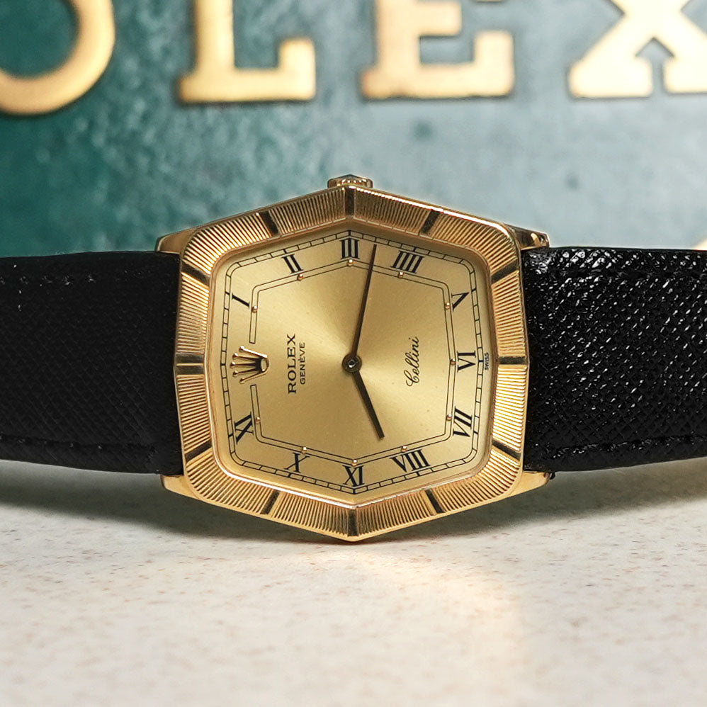 Rolex Cellini Hexagon, Yellow Gold