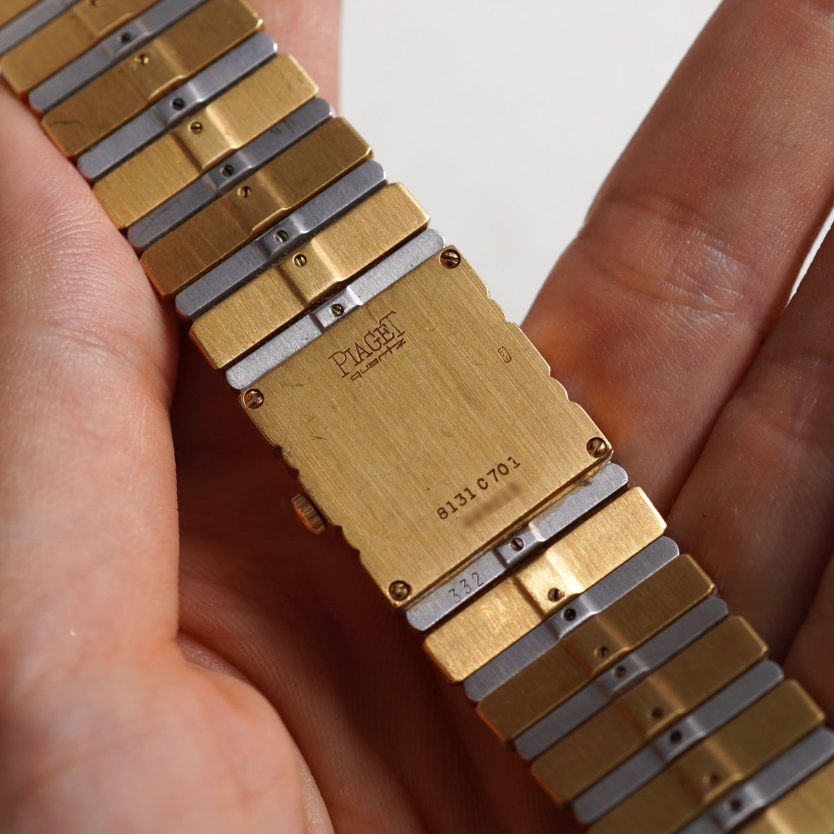 Piaget Polo, Ref. 8131C701, Yellow and White Gold