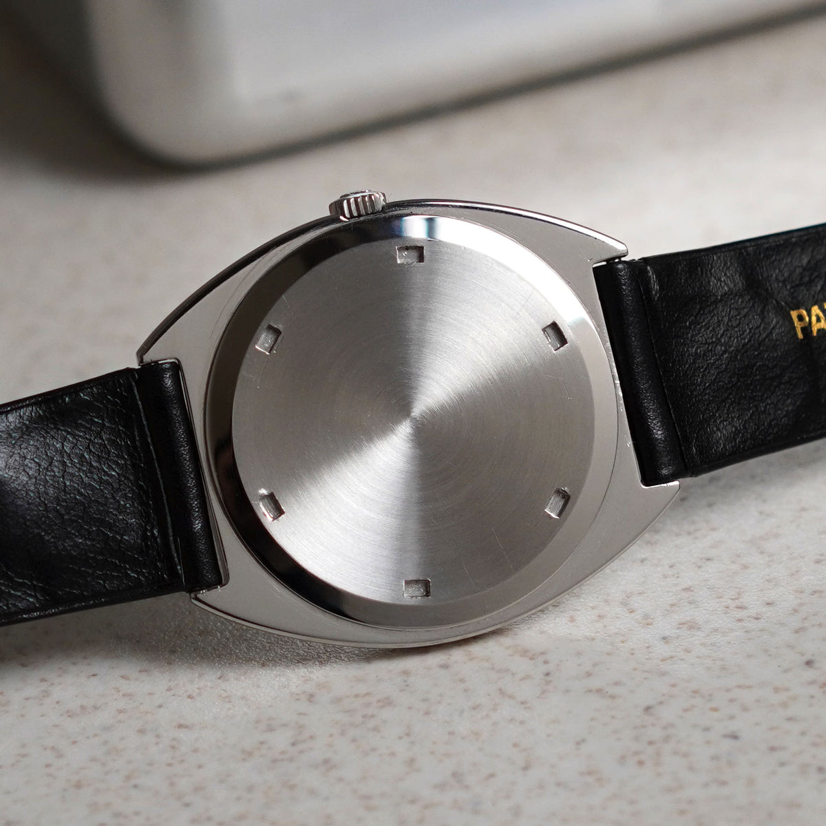 Patek Philippe Calatrava, "Calatrava cross" dial, Ref. 3574, Steel