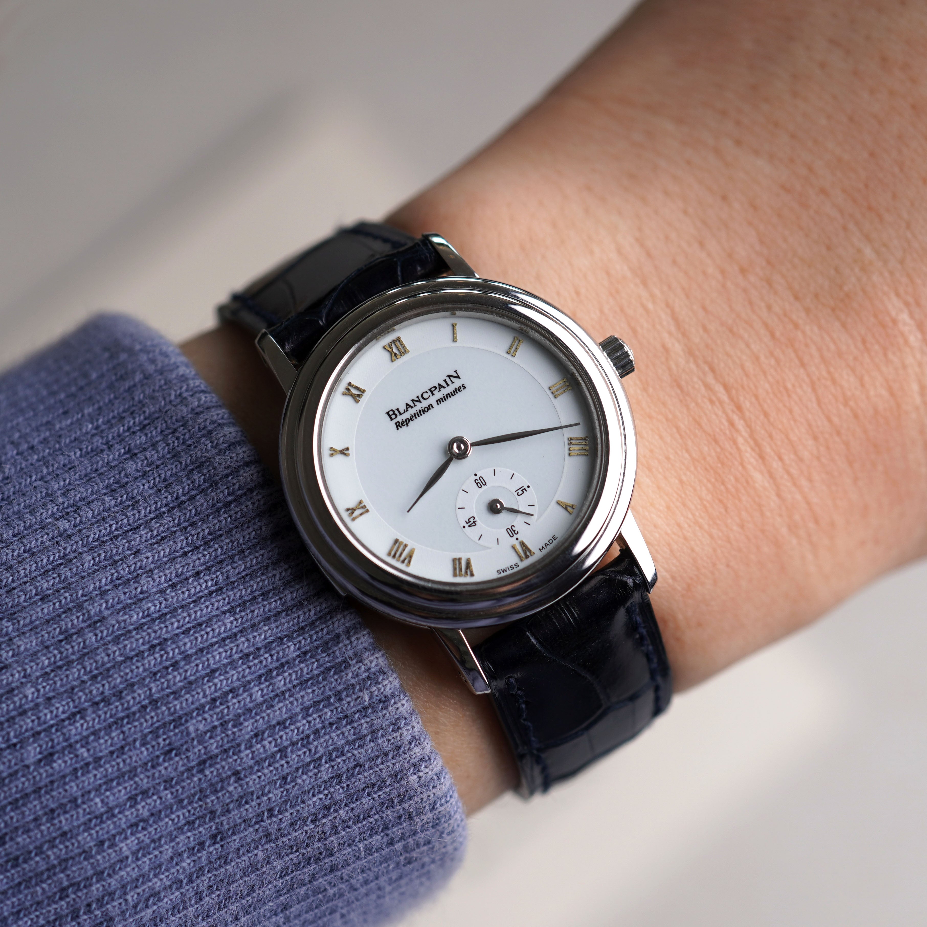 Blancpain Rare Minute Repeater Ladies, Ref. 0034, Platinum