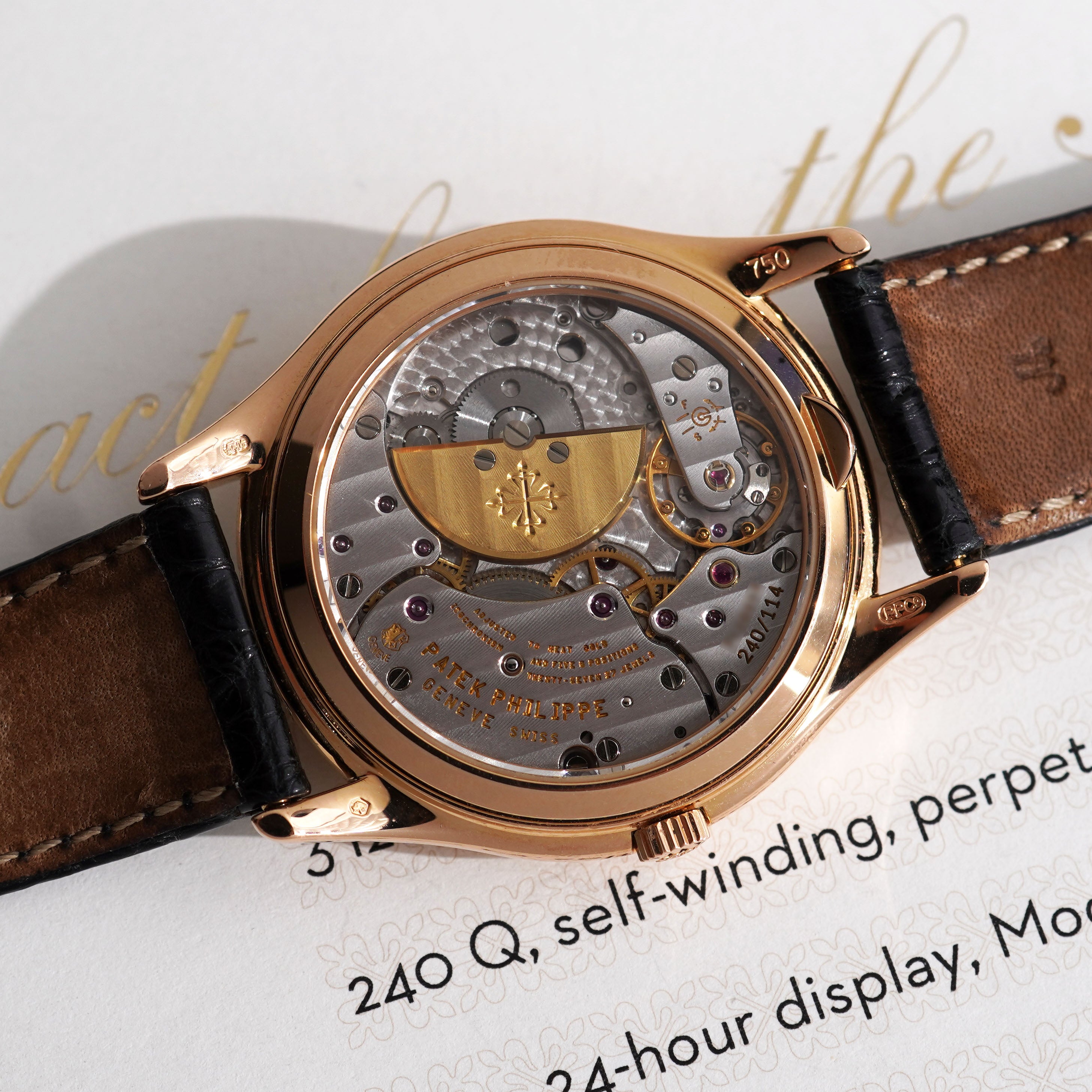 Patek Philippe Perpetual Calendar, Ref. 3940R, Rose Gold