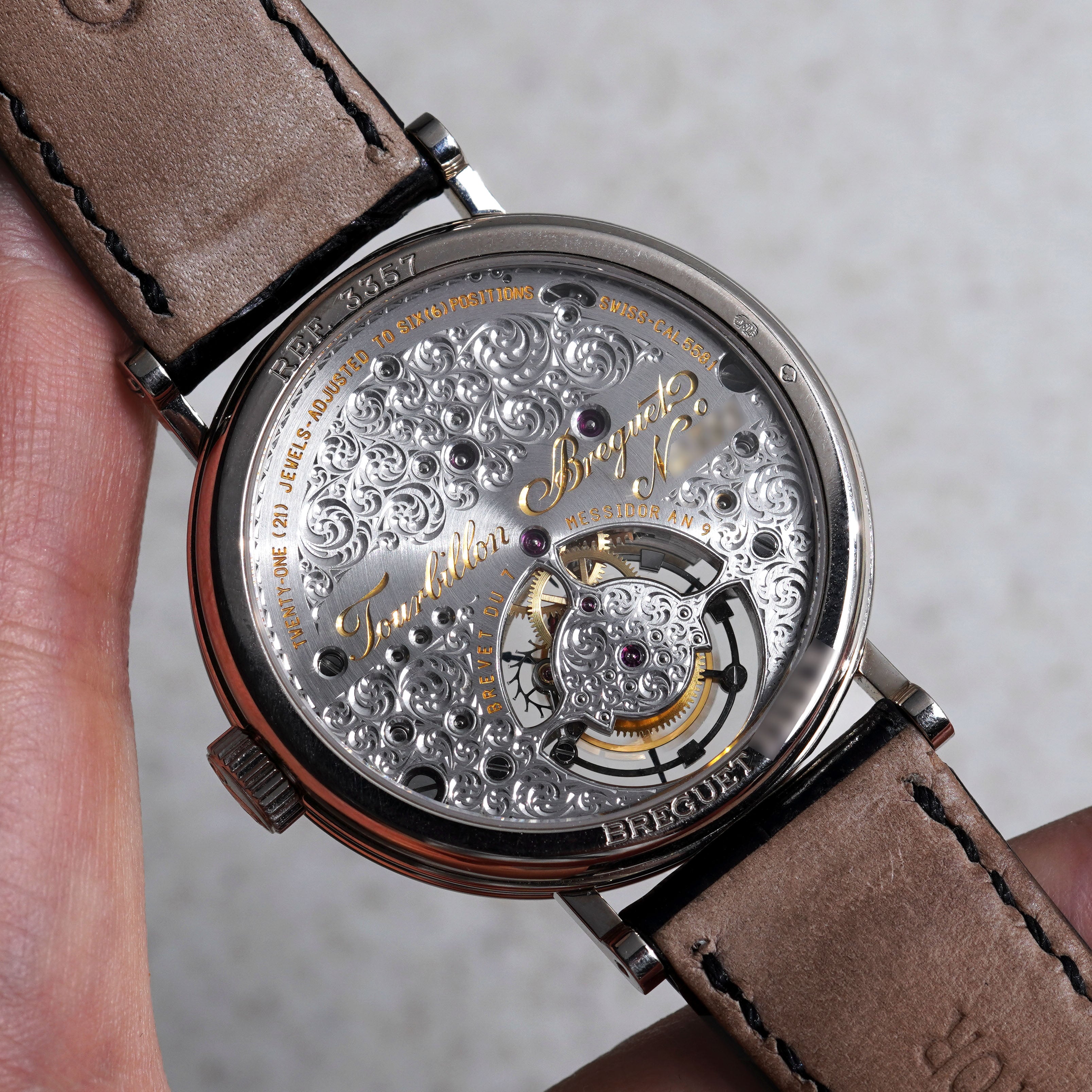 Breguet Tourbillon, Ref. 3357, White Gold
