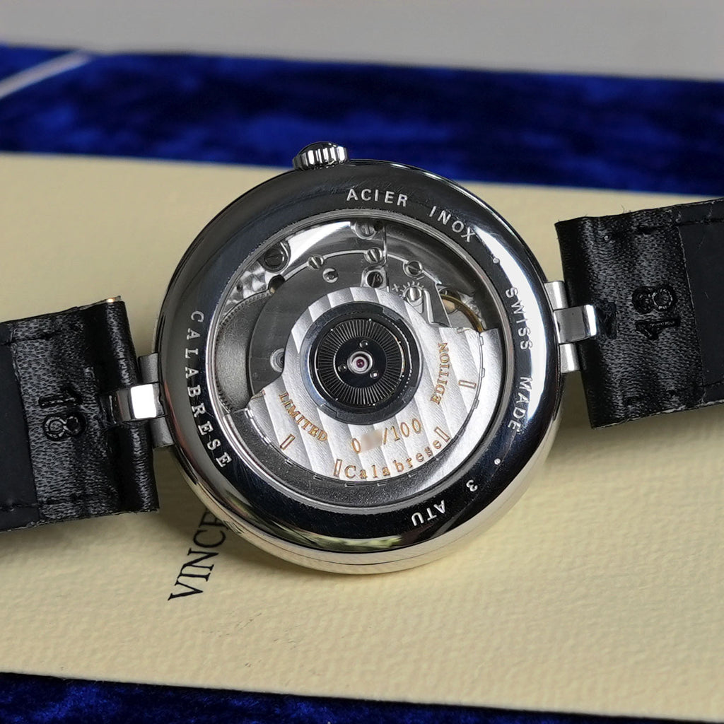 Vincent Calabrese Wandering Hours Limited Edition, Ref. HNLTD.100, Steel