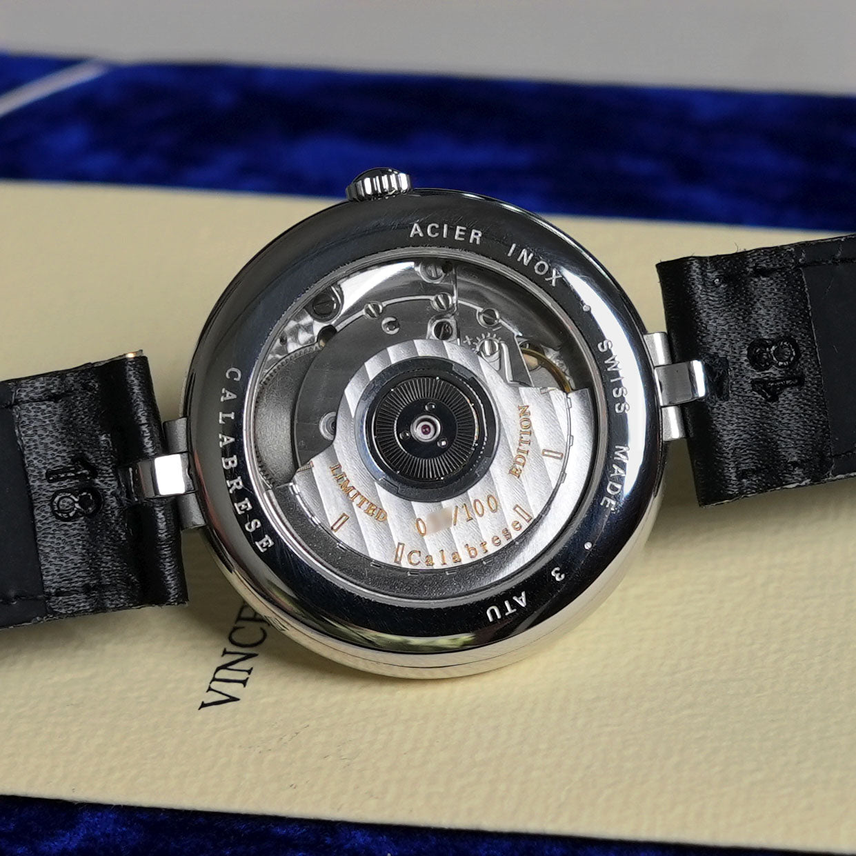 Vincent Calabrese Wandering Hours Limited Edition, Ref. HNLTD.100, Steel