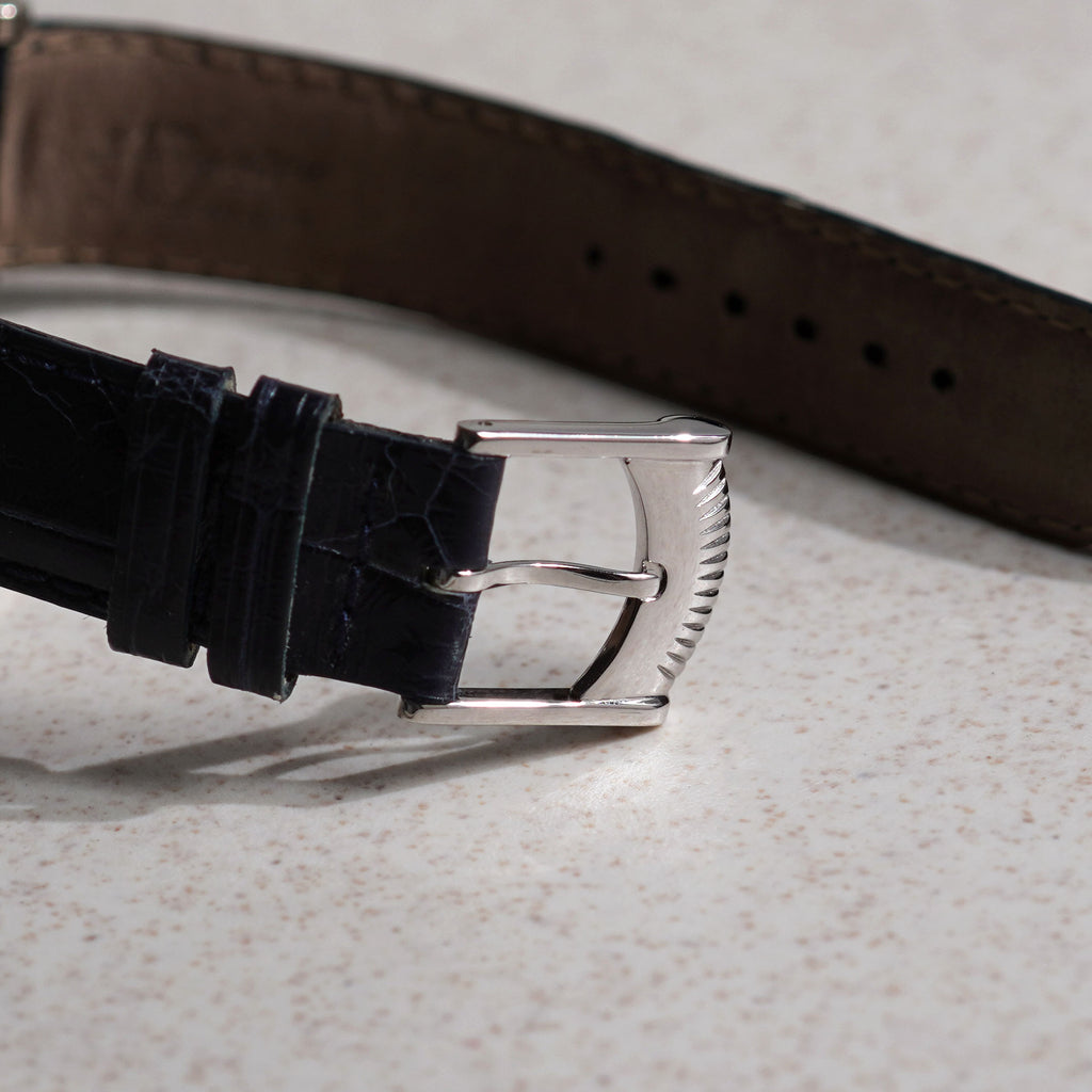 Vincent Calabrese Goldpfeil Seven Masters Jump Hour, Ref. GPVC, White Gold