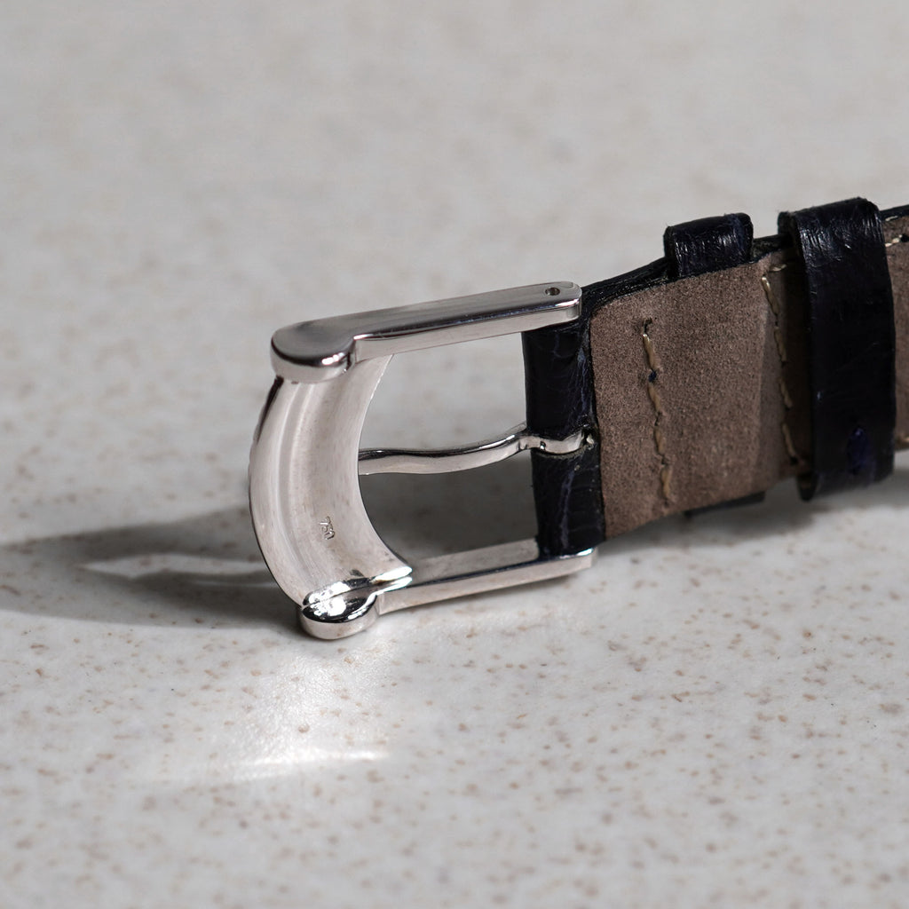 Vincent Calabrese Goldpfeil Seven Masters Jump Hour, Ref. GPVC, White Gold