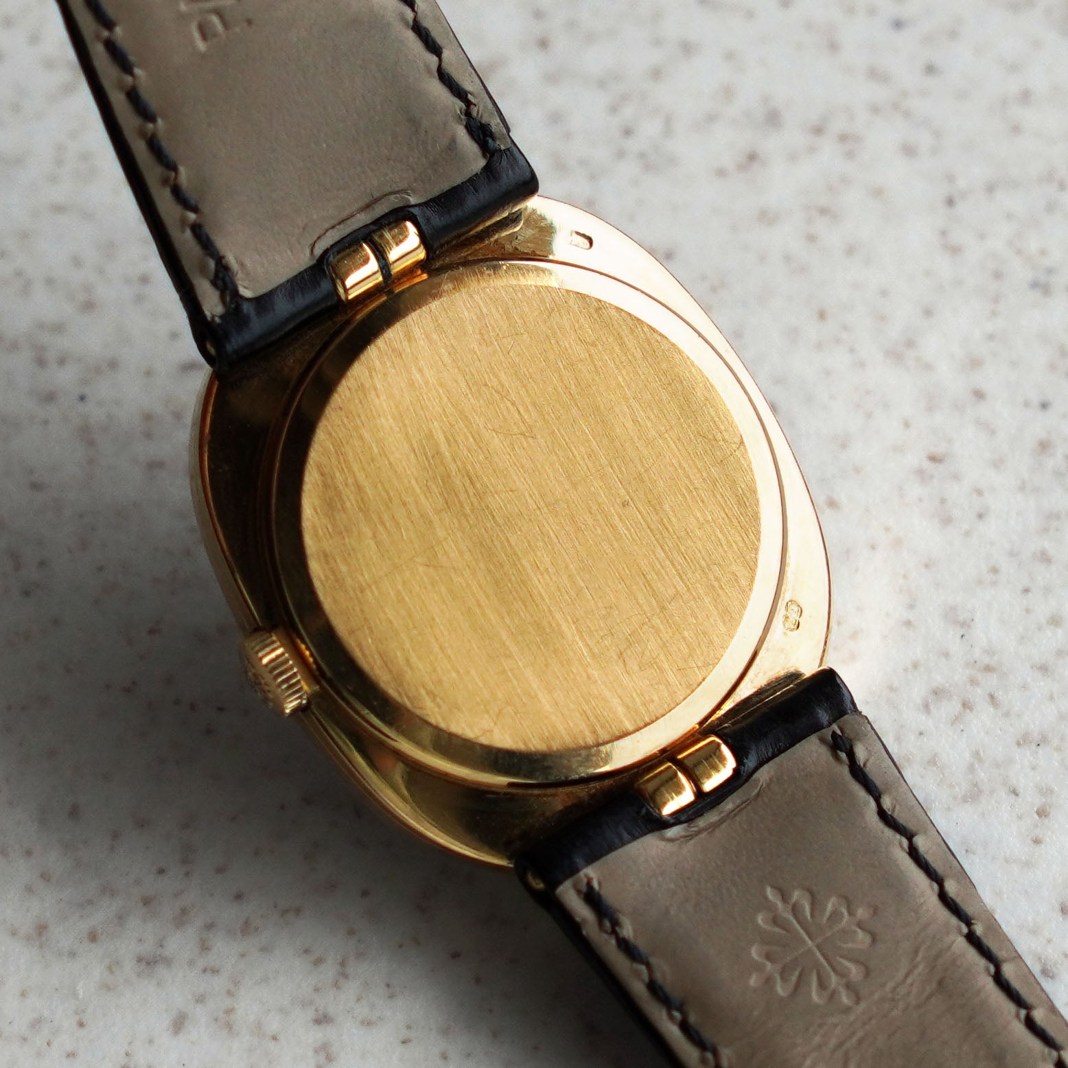 Patek Philippe Ellipse Blue Sigma Dial, Ref. 3848, Yellow Gold