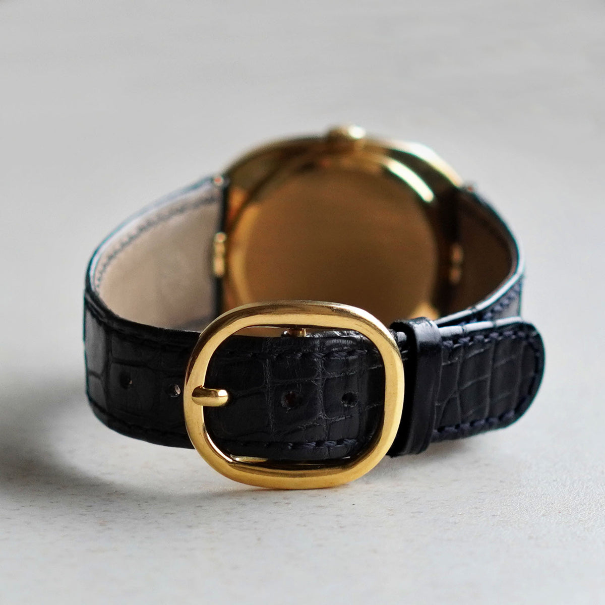 Patek Philippe Ellipse Blue Sigma Dial, Ref. 3848, Yellow Gold