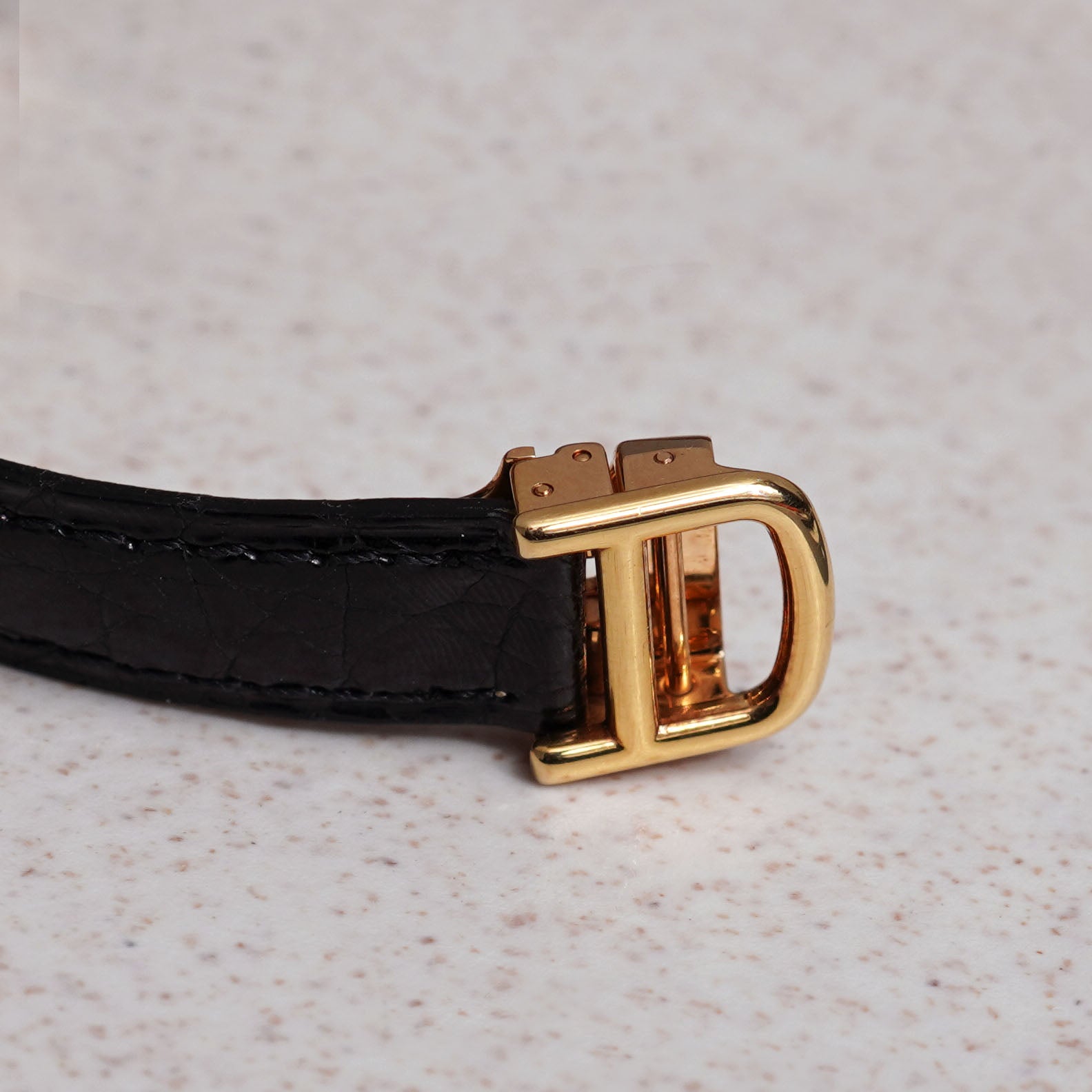 Cartier Diamond-set Baignoire, Ref. 1950, Yellow Gold