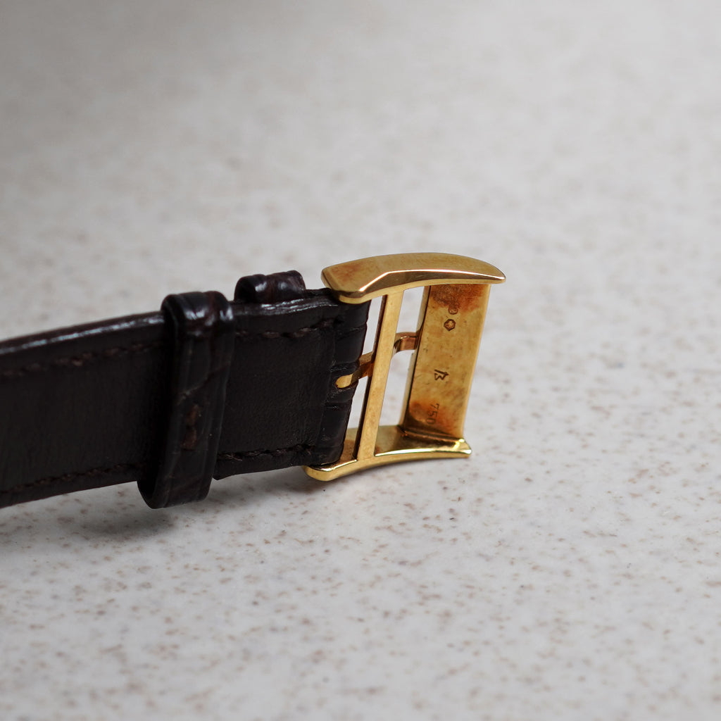 A. Lange & Sohne Sax-O-Mat,  Ref. 301.021, Yellow Gold