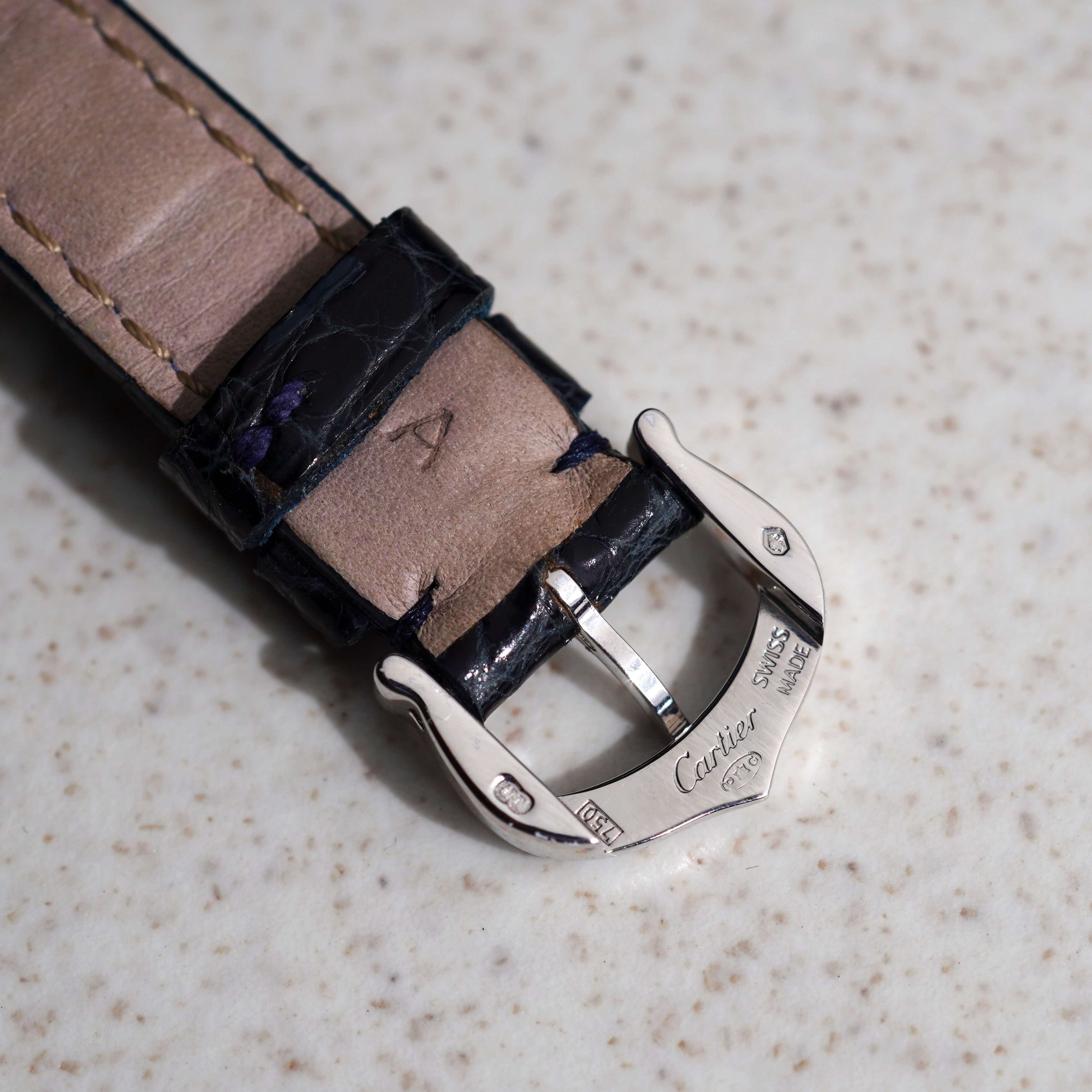Cartier Baignoire, Ref. 1955, White Gold
