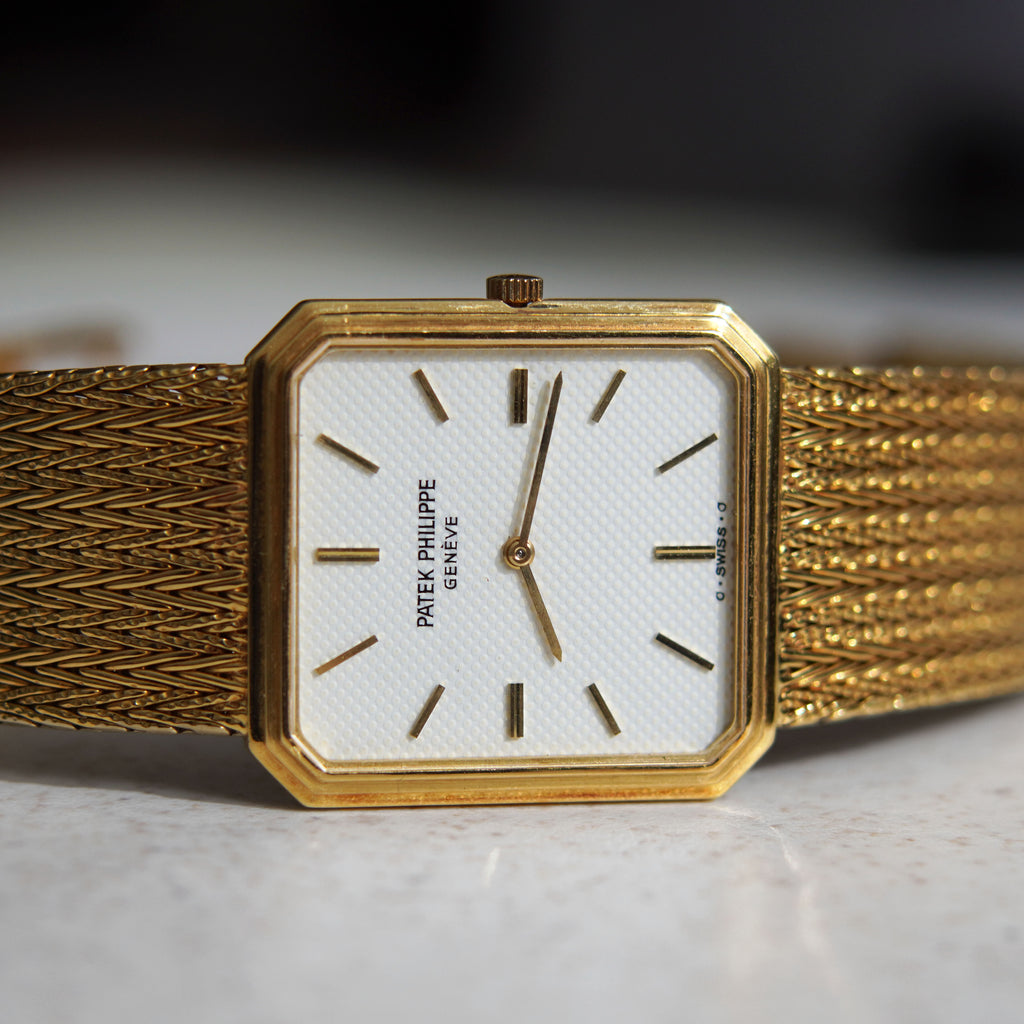 Patek Philippe Octagonal Bracelet Watch, Ref. 3763/1, Yellow Gold