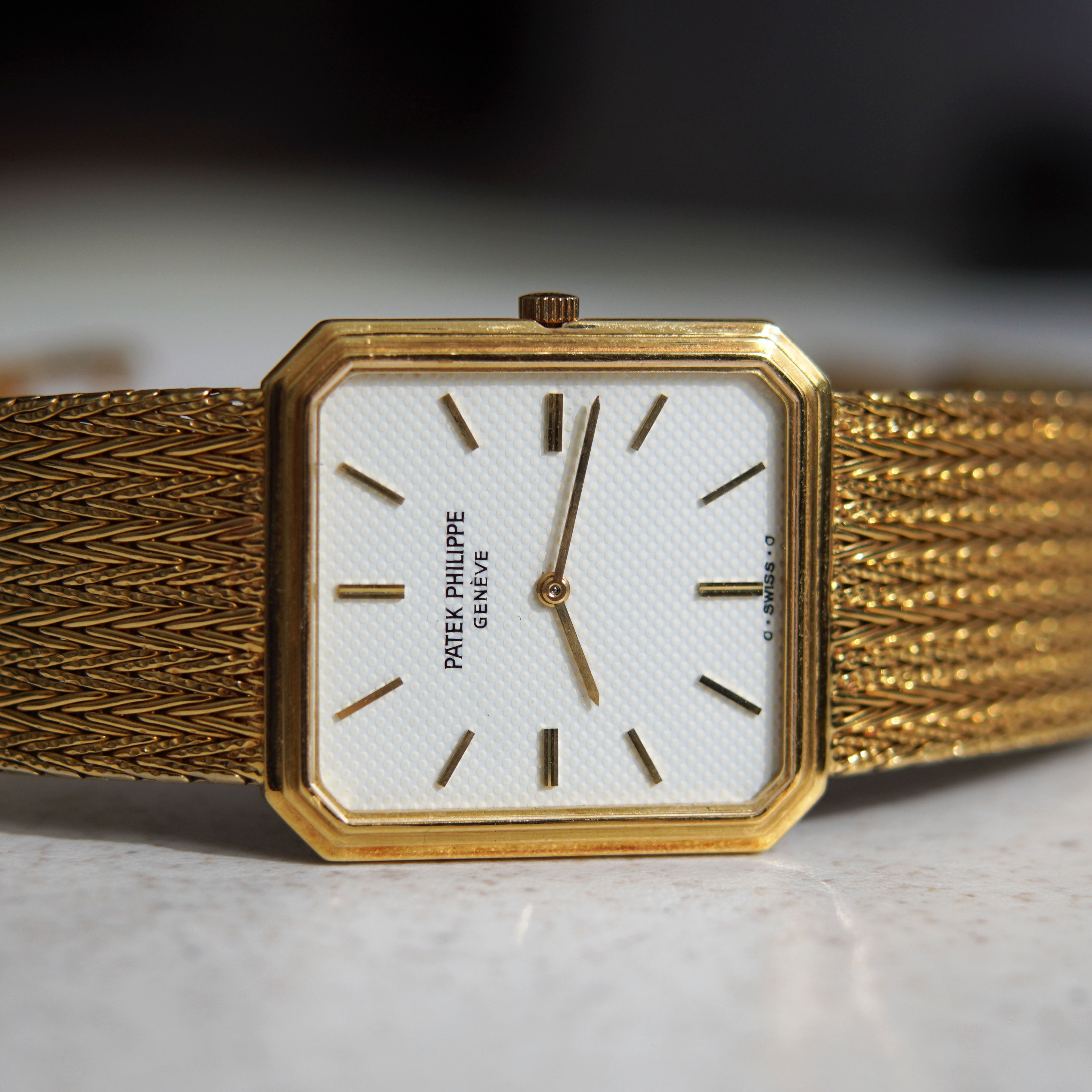 Patek Philippe Octagonal Bracelet Watch, Ref. 3763/1, Yellow Gold