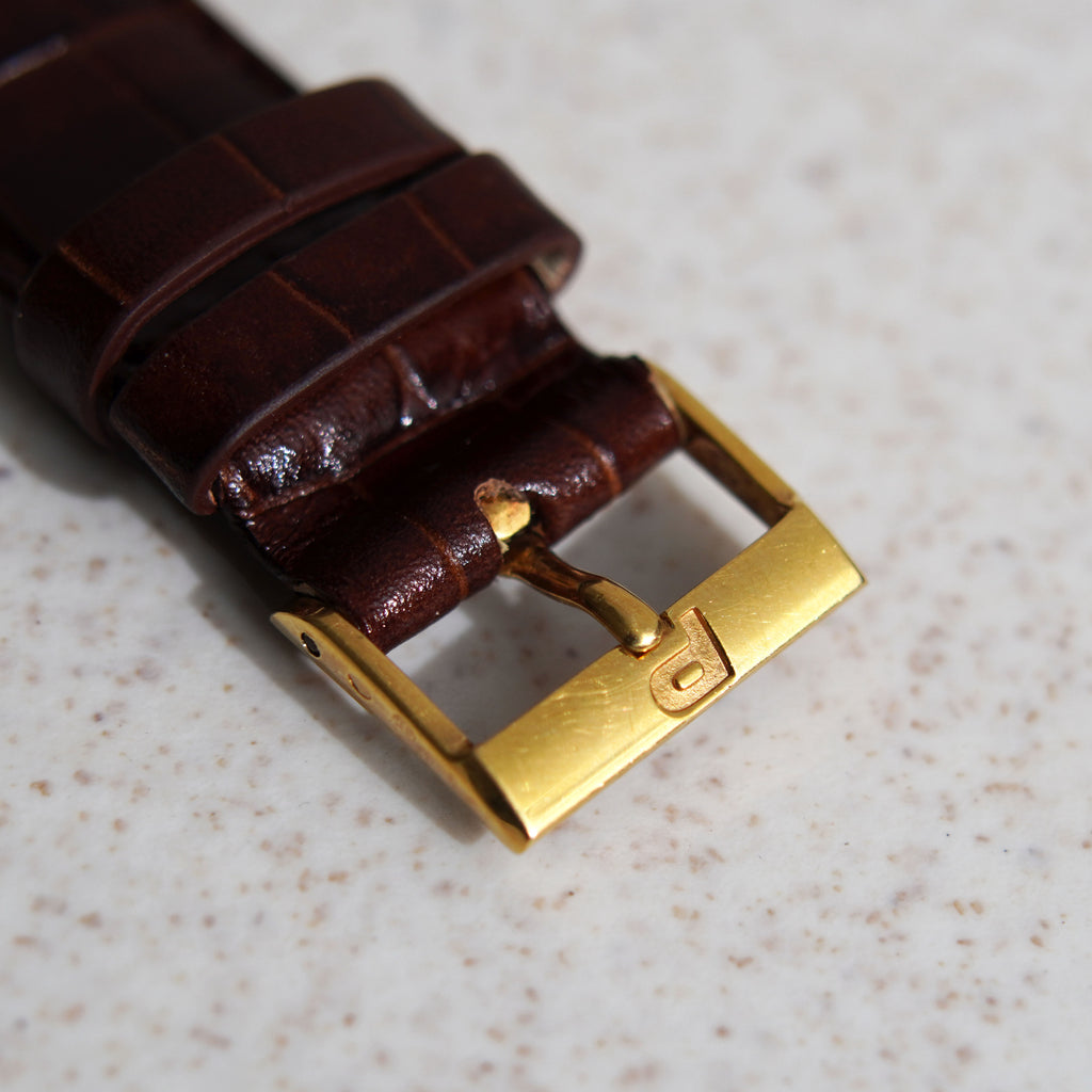 Piaget Ref. 12455, Onyx dial with Diamond Index, Yellow Gold