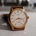 Patek Philippe Calatrava, Glazed "enamel dial", Ref. 3923R, Rose Gold