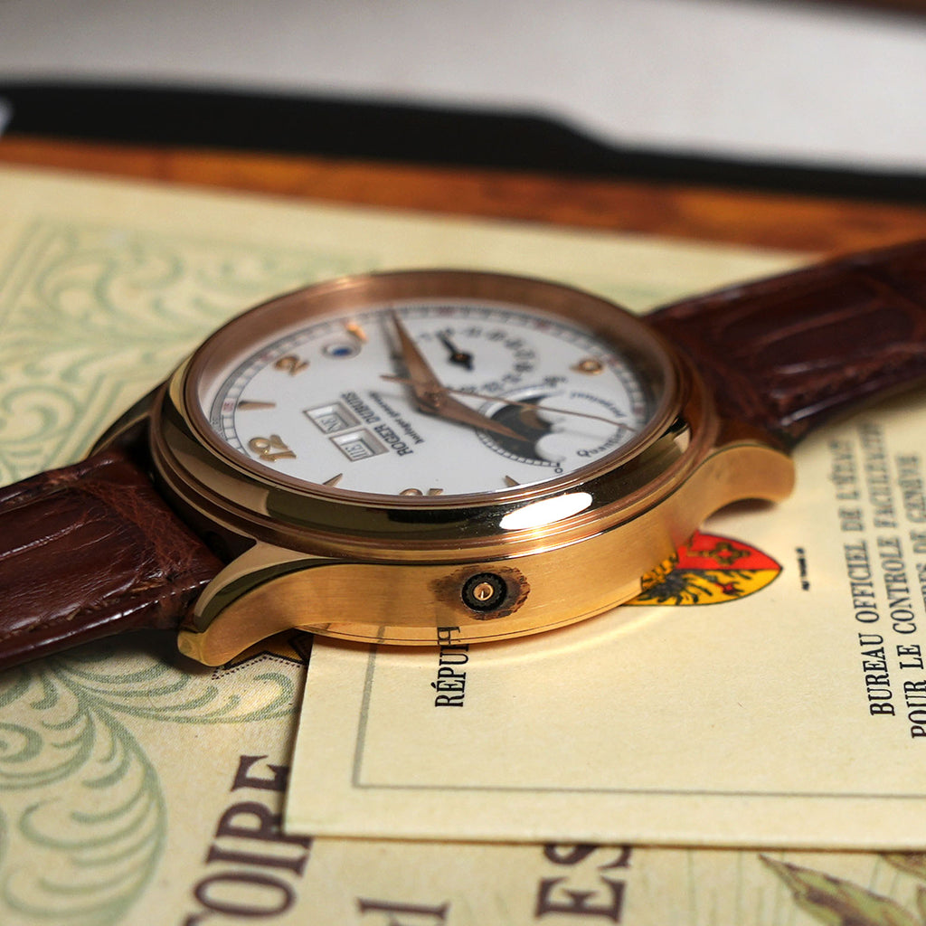 Roger Dubuis H37 Hommage Perpetual Calendar with Moonphase and Leap Year Indication, Rose Gold