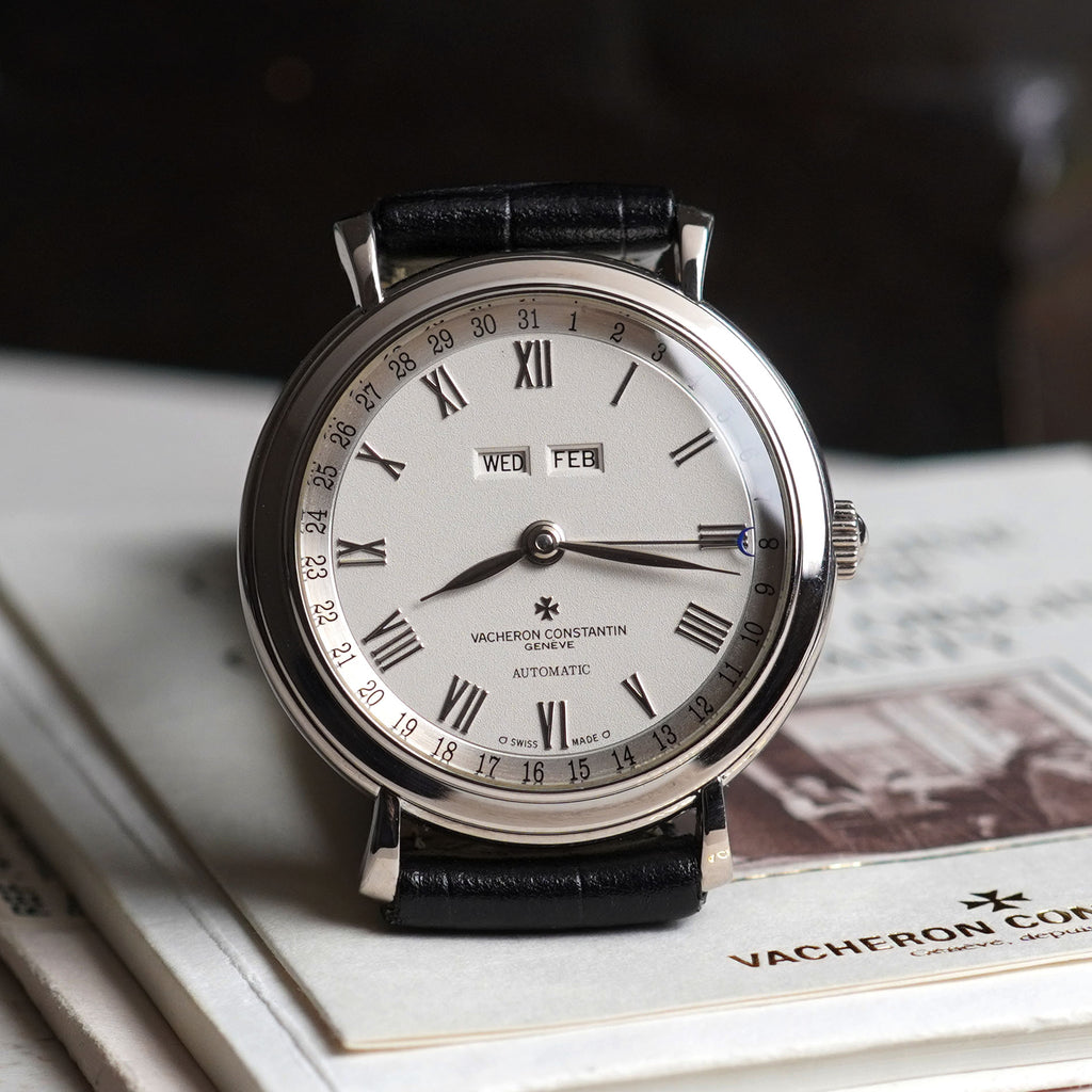 Vacheron Constantin Les Historiques Triple Calendar, Ref. 47051, White Gold