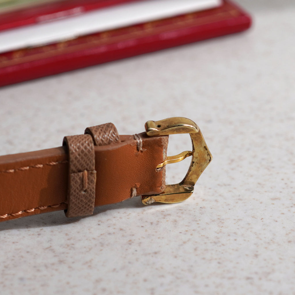 Cartier Must De Cartier Tank, Trinity dial, Vermeil
