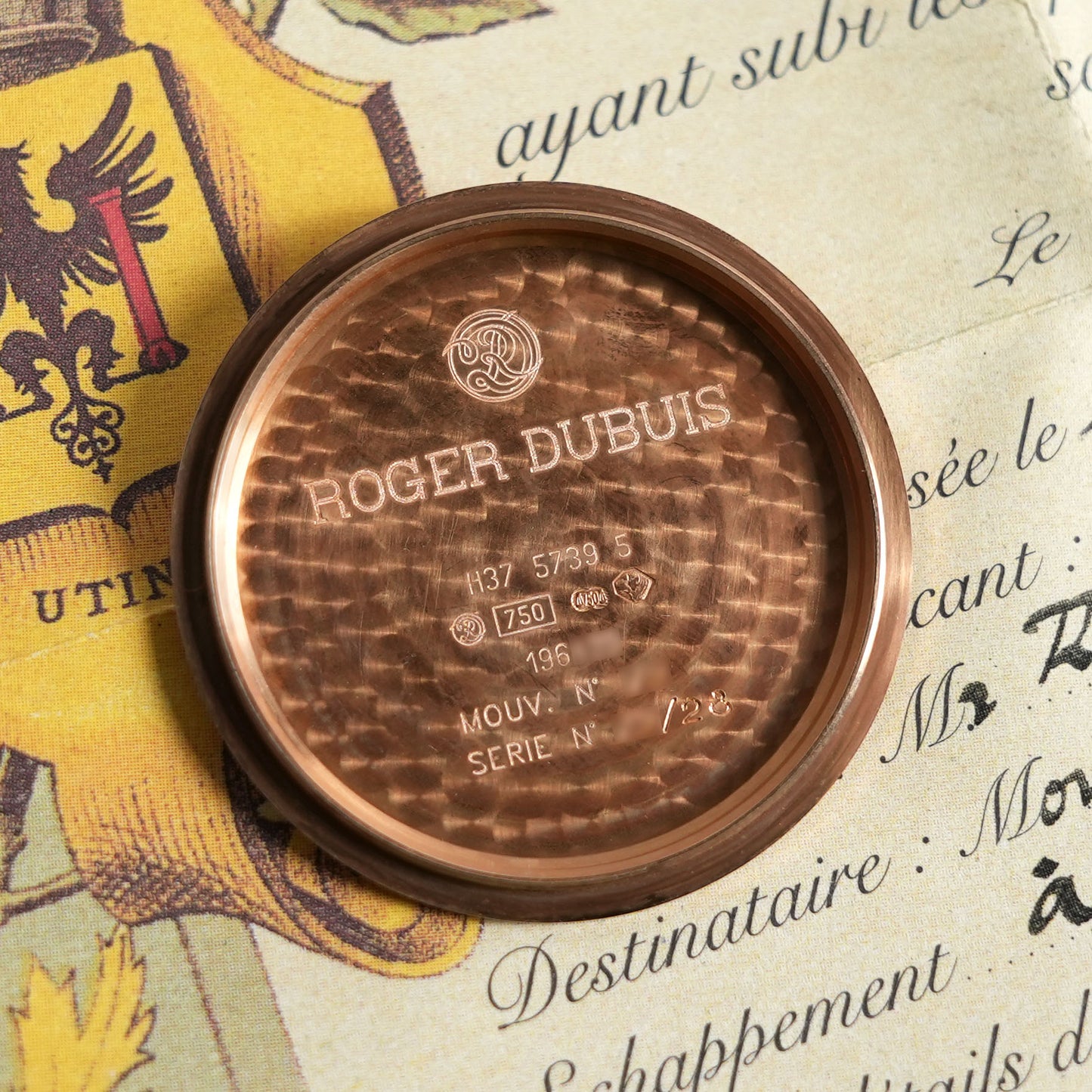 Roger Dubuis H37 Hommage Perpetual Calendar with Moonphase and Leap Year Indication, Rose Gold