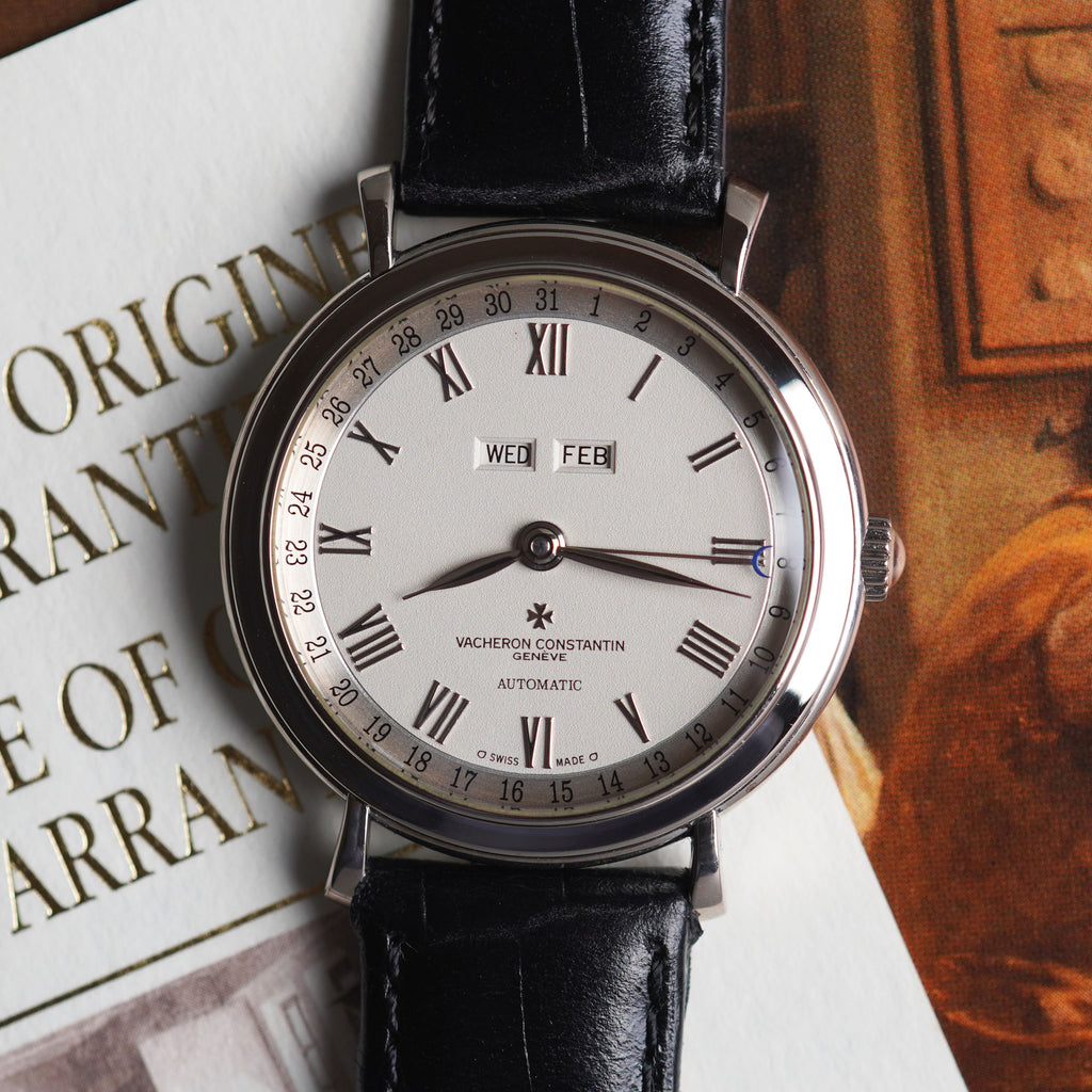 Vacheron Constantin Les Historiques Triple Calendar, Ref. 47051, White Gold