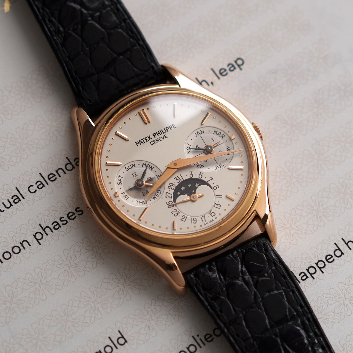 Patek Philippe Perpetual Calendar, Ref. 3940R, Rose Gold