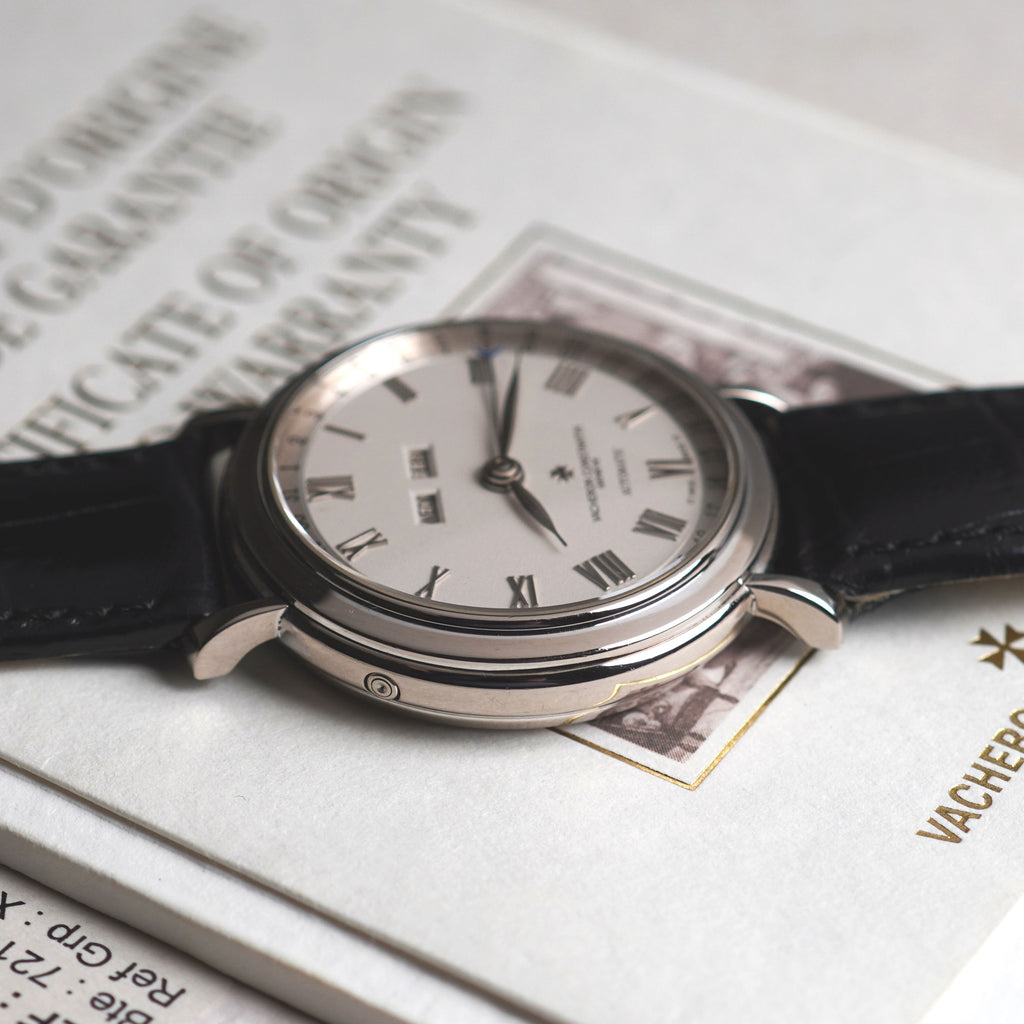 Vacheron Constantin Les Historiques Triple Calendar, Ref. 47051, White Gold