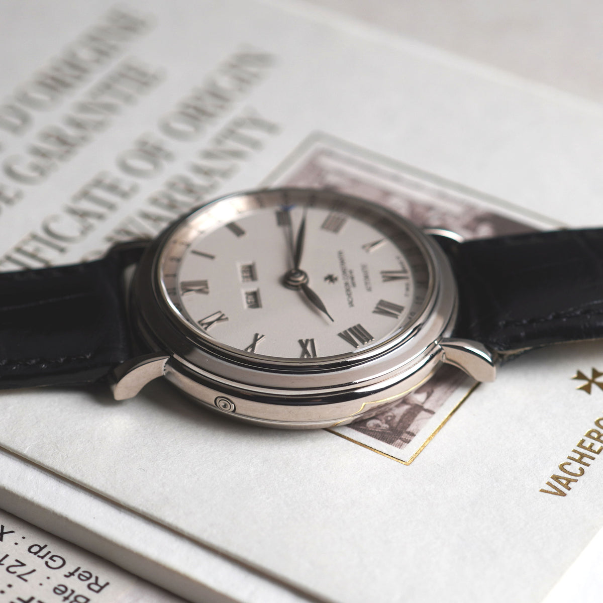Vacheron Constantin Les Historiques Triple Calendar, Ref. 47051, White Gold