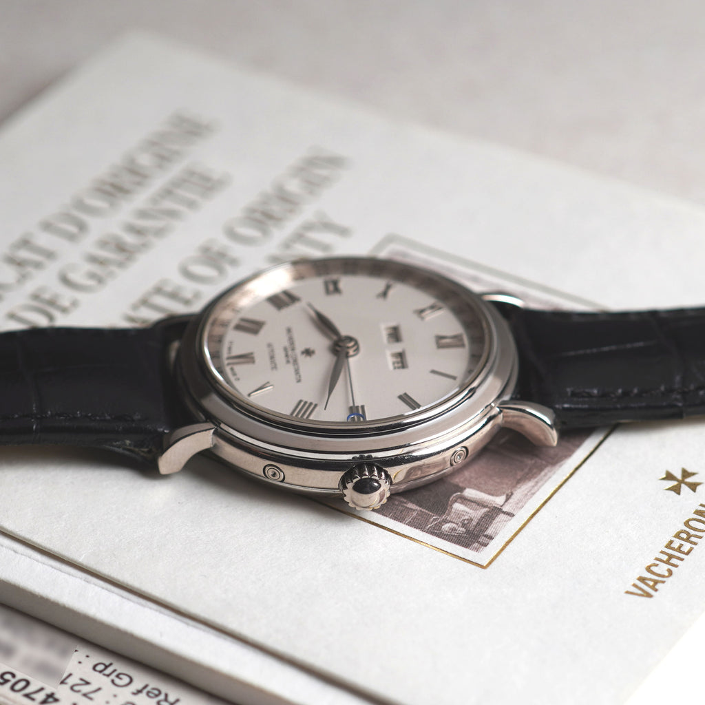 Vacheron Constantin Les Historiques Triple Calendar, Ref. 47051, White Gold