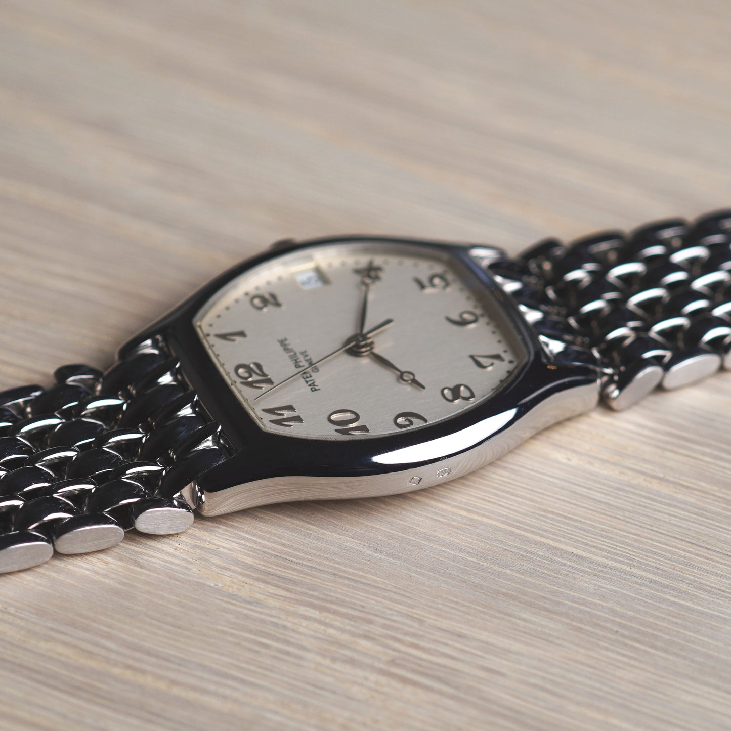 Patek Philippe Gondolo Bracelet Watch, Ref. 5030/22, White Gold