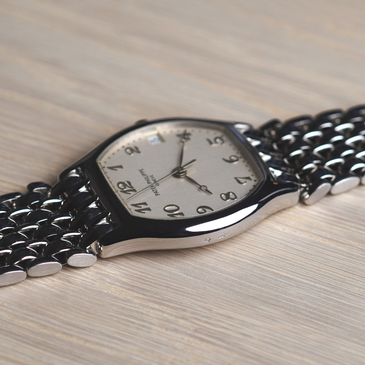 Patek Philippe Gondolo Bracelet Watch, Ref. 5030/22, White Gold