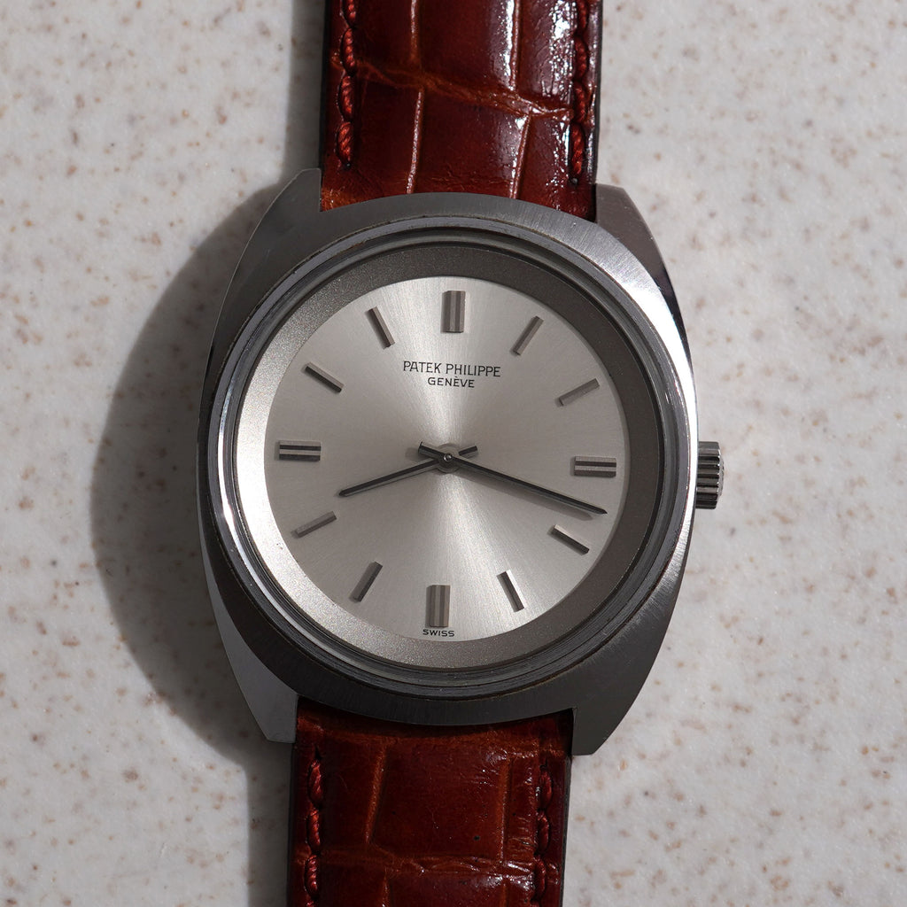 Patek Philippe Calatrava, Silver dial, Ref. 3579, Stainless steel