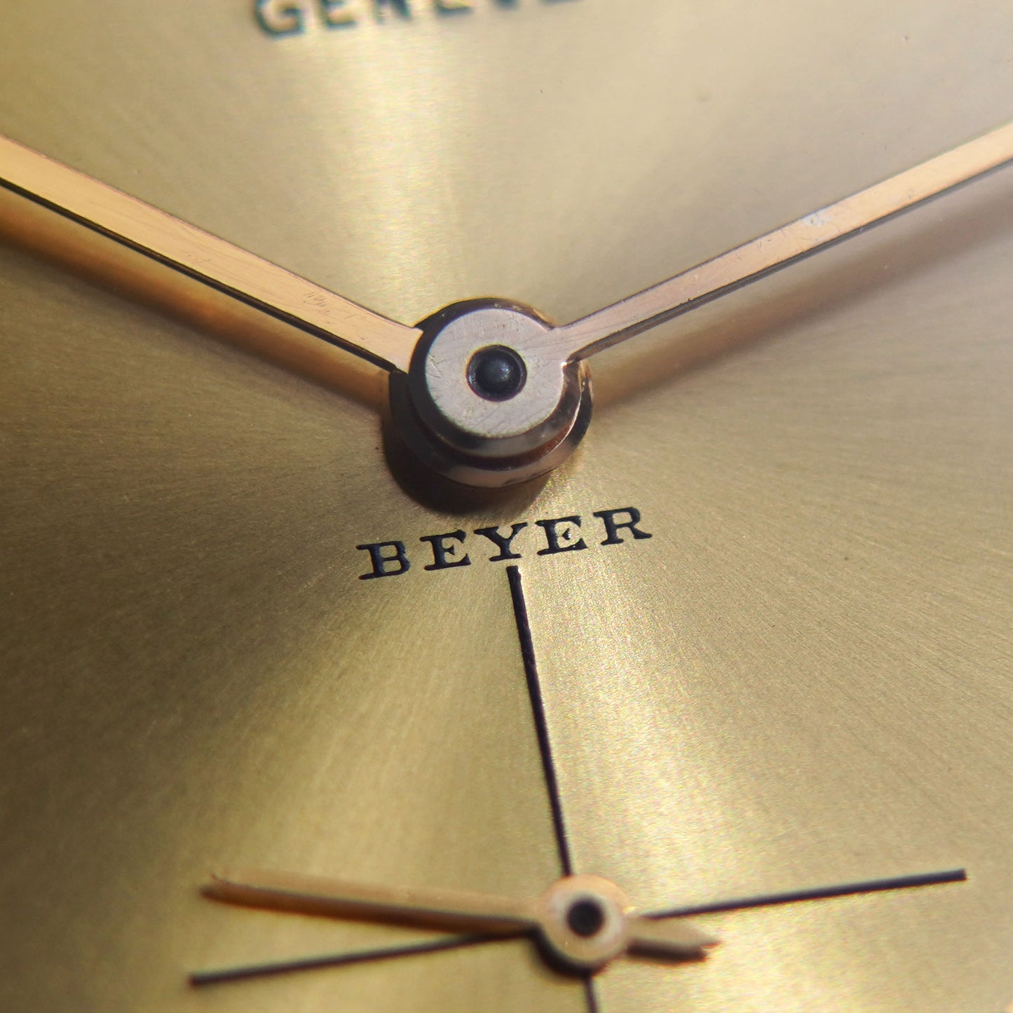 Patek Philippe Calatrava, Double-signed "Beyer", Yellow Gold